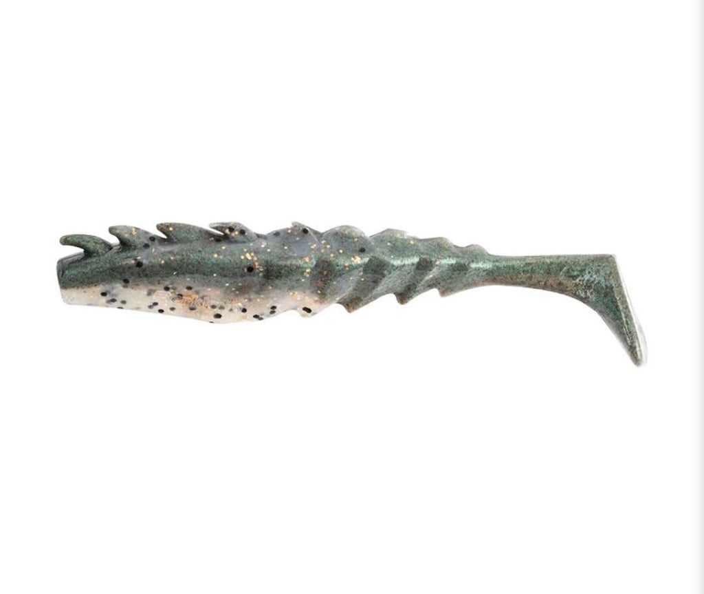 Berkley Gulp Nemesis Prawn Paddle Tail soft Plastic 4”