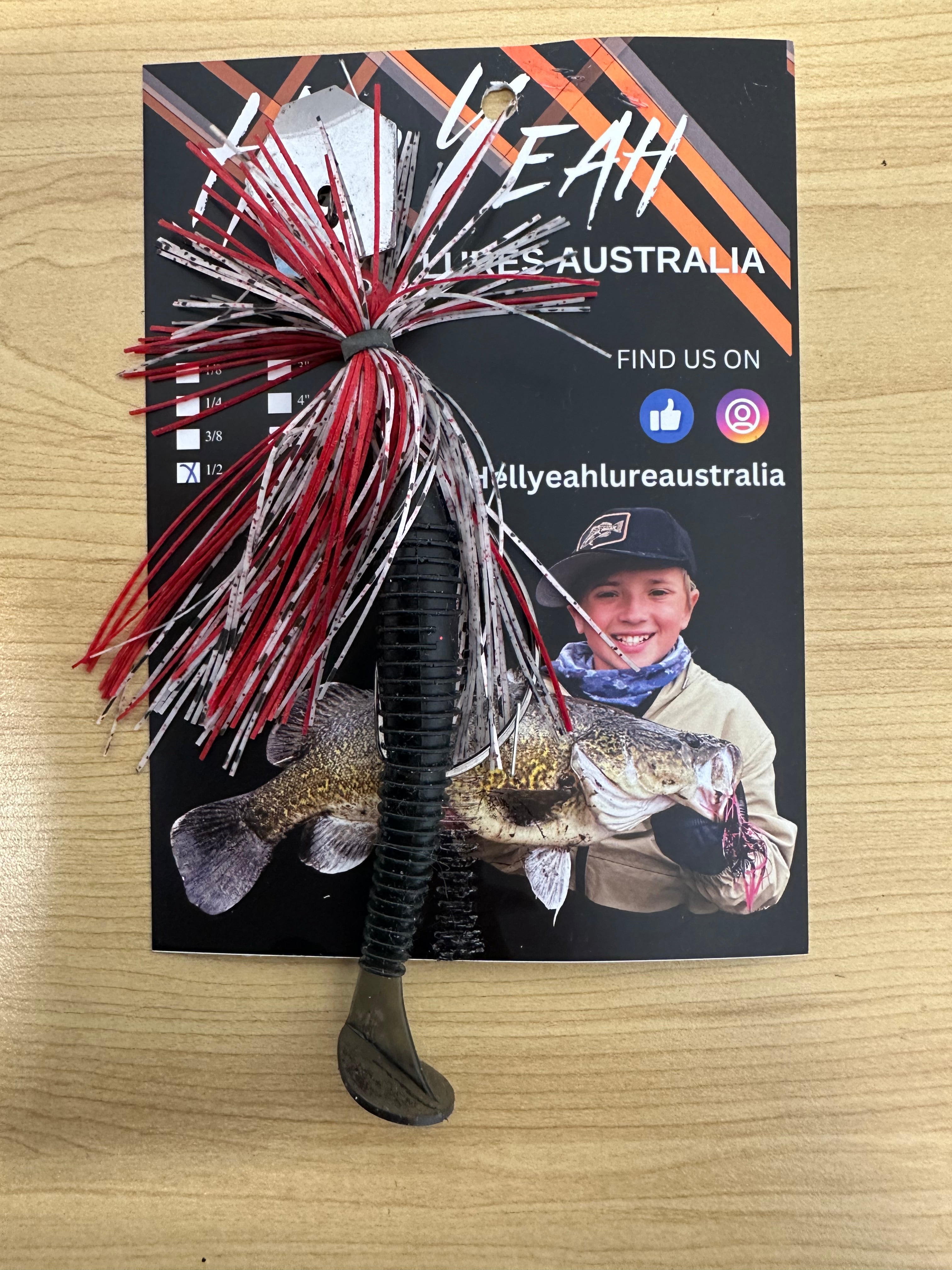 Hell Yeah Weedles 5 Inch Red Pearl Black 1/2oz