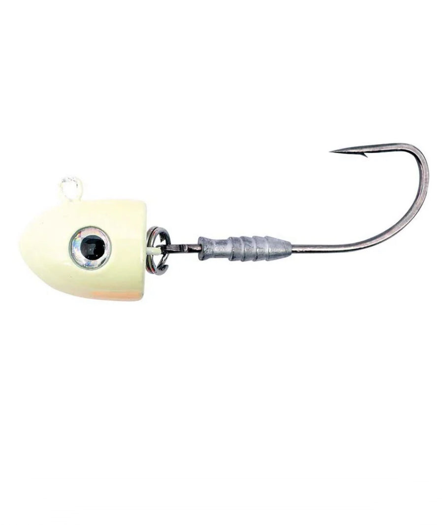 Berkley saltwater elevator heads Jighead 60z 7/0 GLOW
