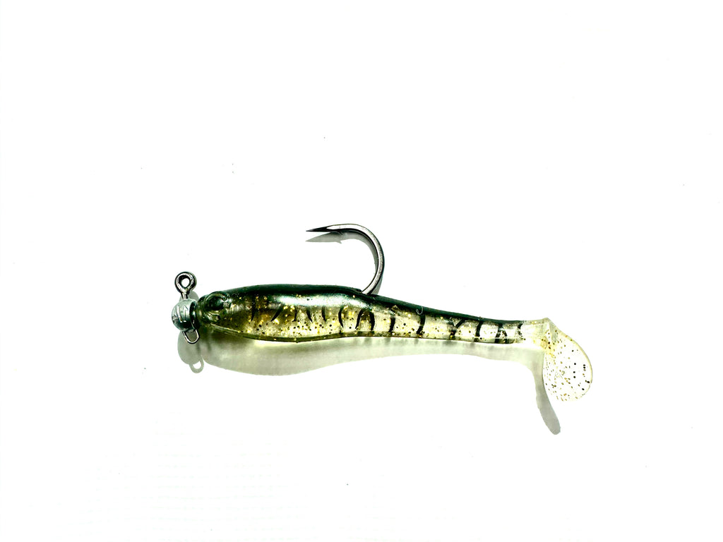 Shads 6” Hollow Shads Pre Rigged  3/8th 7/0