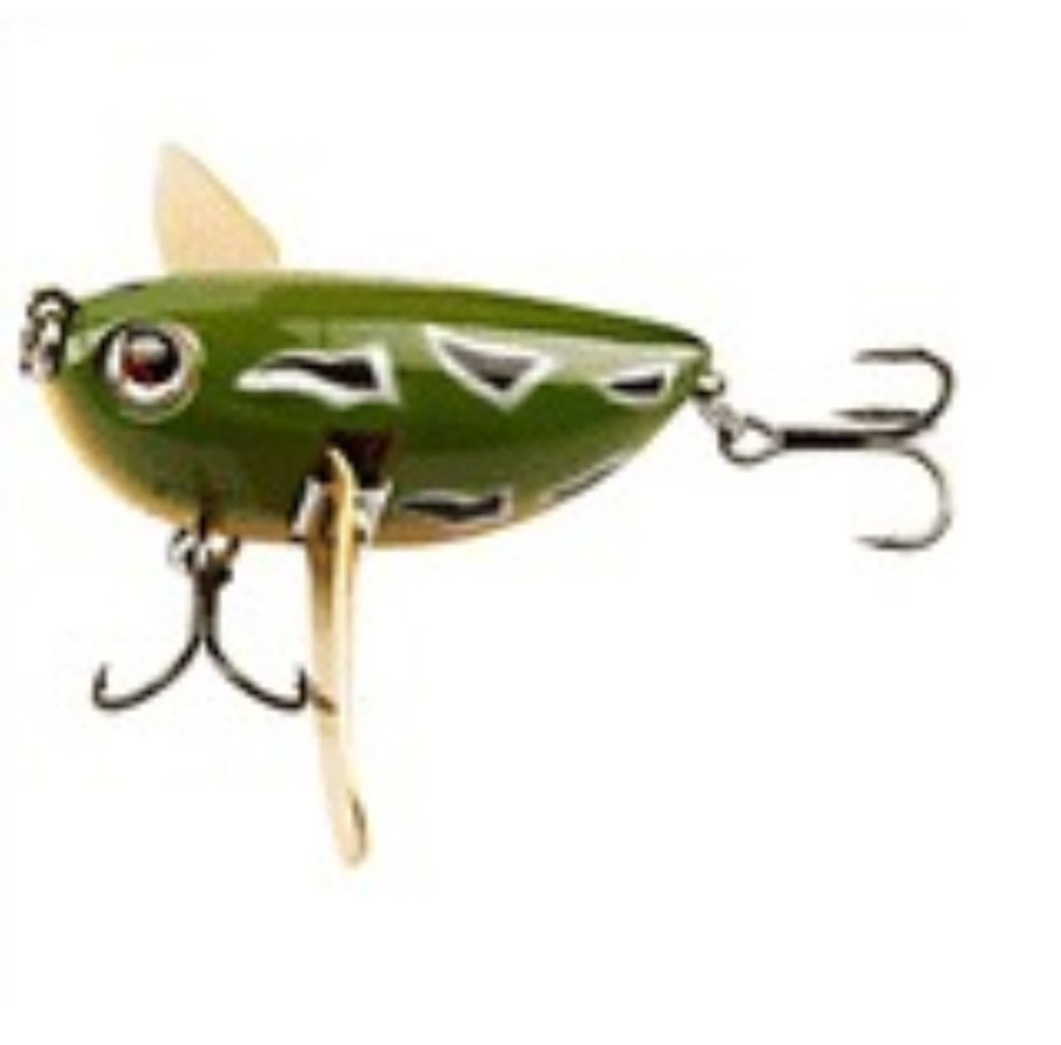 7 And 6 Fishing Noisy Bait Green Tree Frog 65mm
