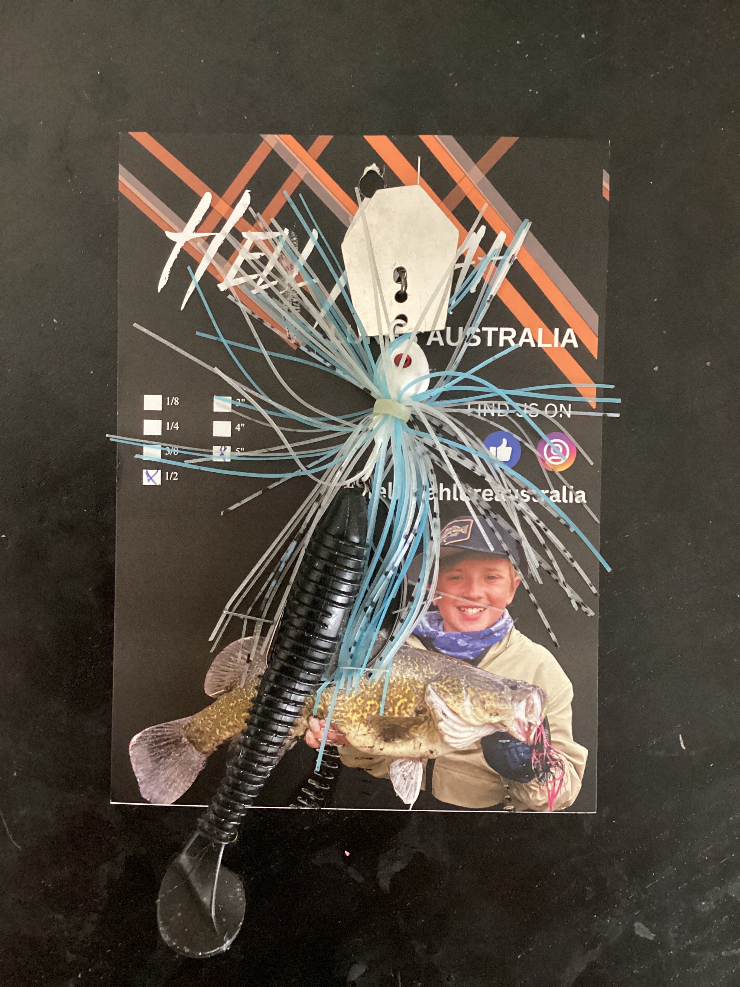 Hell Yeah 1/2oz Weedless 5” Chatterbait