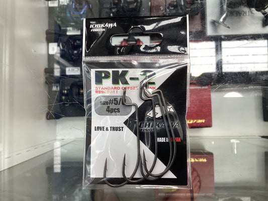 Ichikawa pk-2 std offset shank #5/0 4pcs
