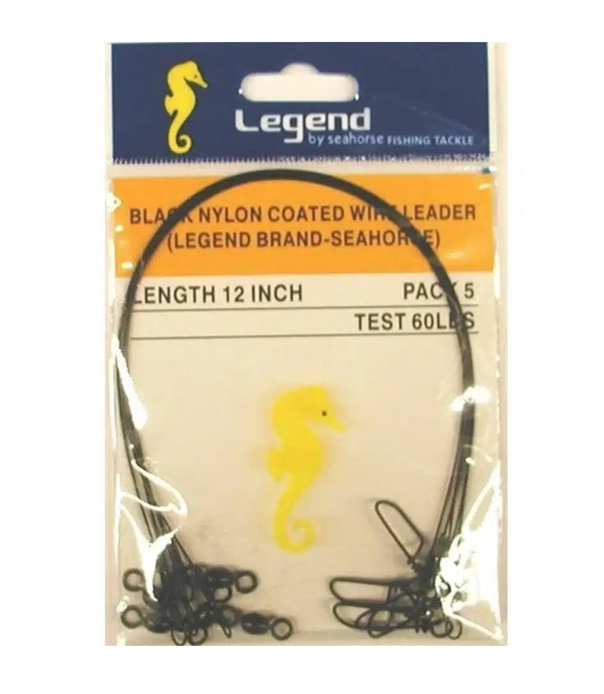 Seahorse Nylon Coated Wire Leader