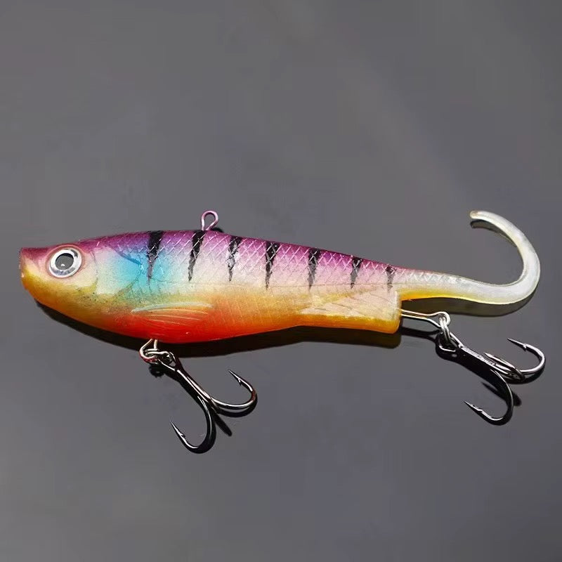 7 and 6 120mm Wriggler Vibe Soft Vibe 28g