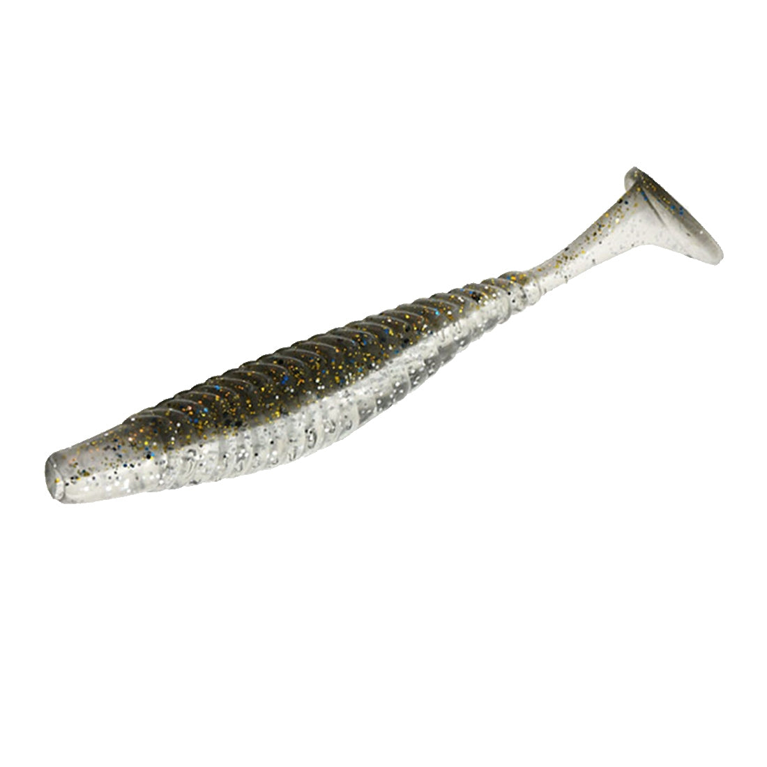 Damiki Armour Shads 4” Paddle Tails Flash Shad