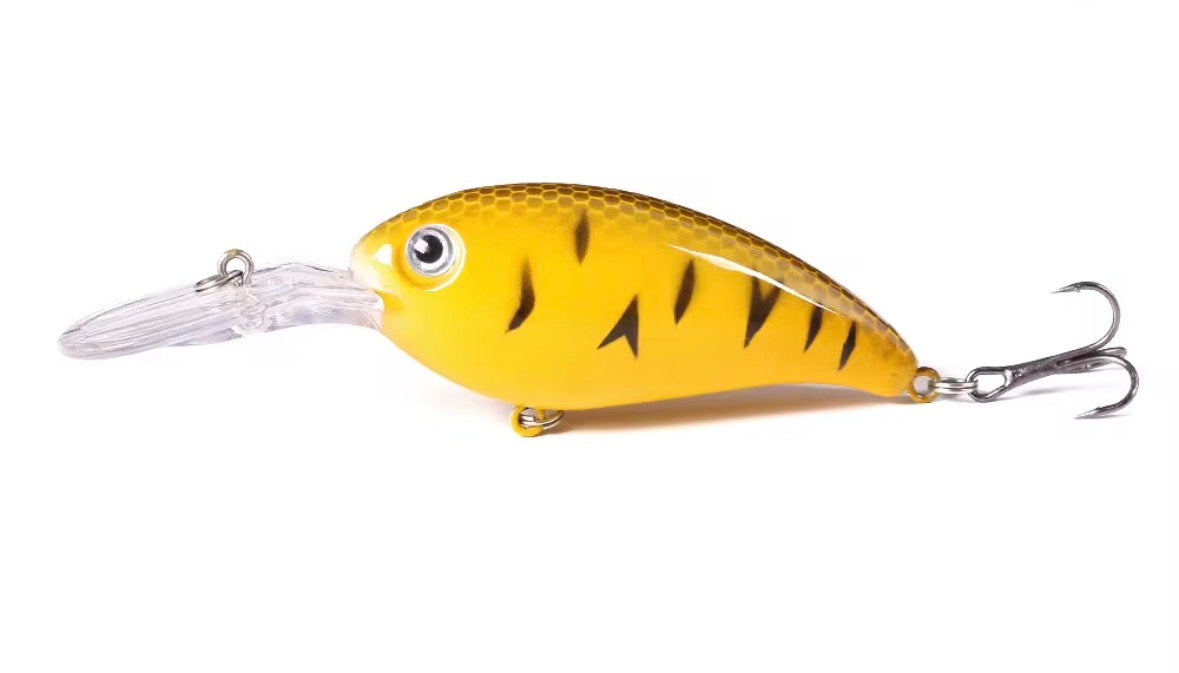 Hell Yeah Old Yella Fat Crankbait 70mm