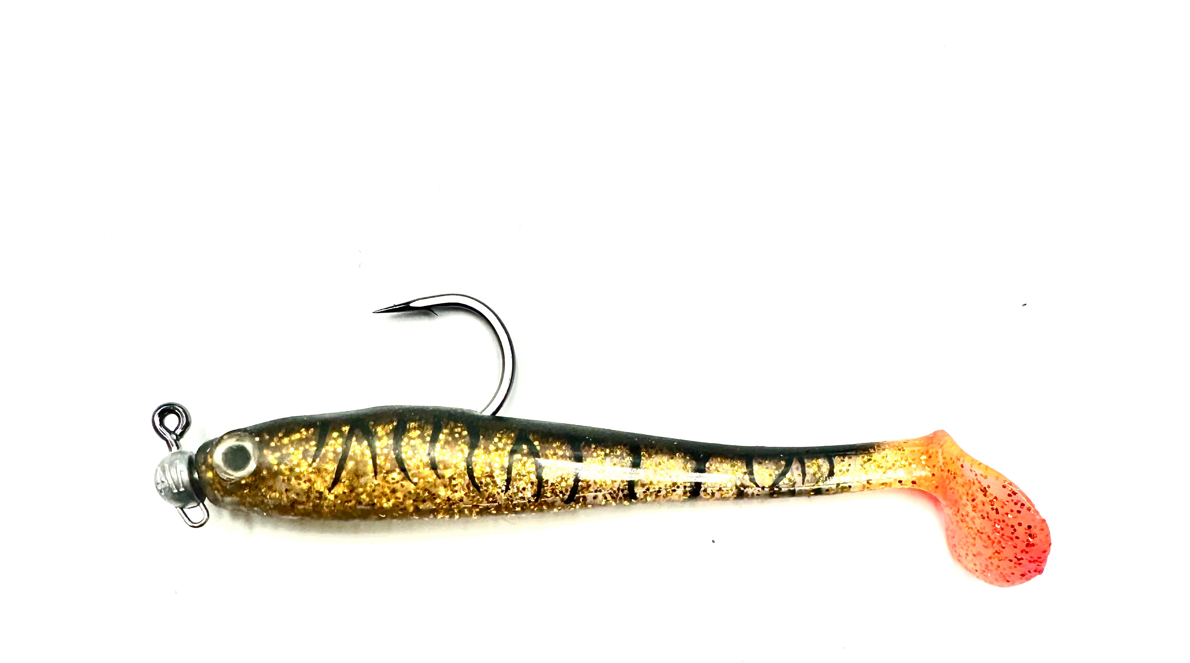 Shads 6” Hollow Shads Pre Rigged  1/2th Oz 7/0