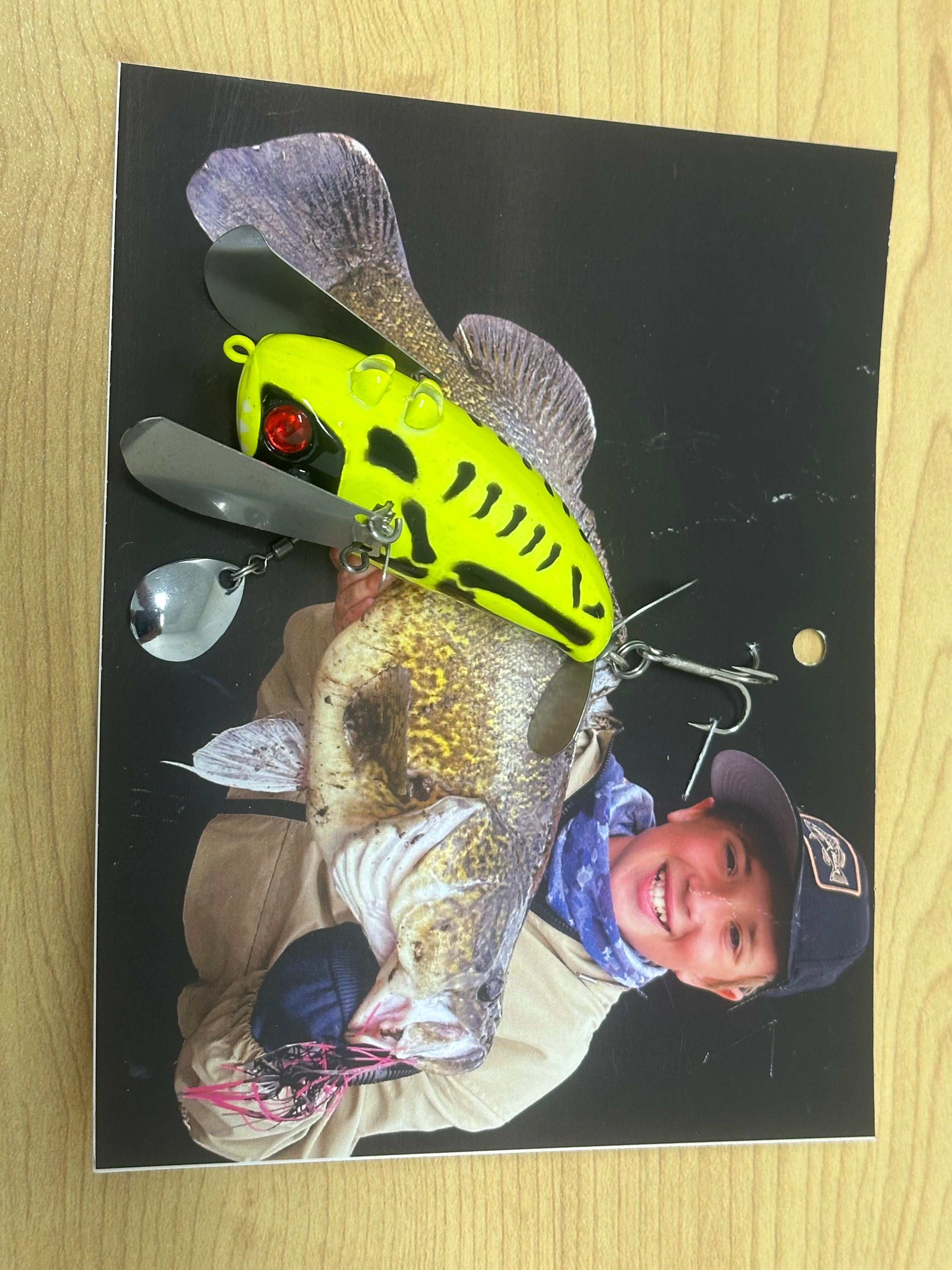 Hell Yeah Noisy Flasher Top Water Creeper