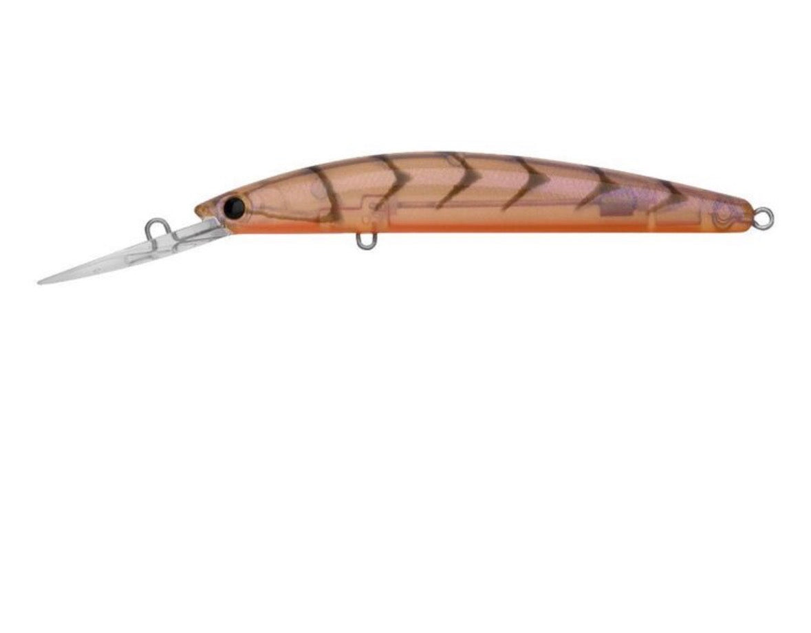 Daiwa Double Clutch IZM 60 Suspending Lure Brown UV Suji 60 mm