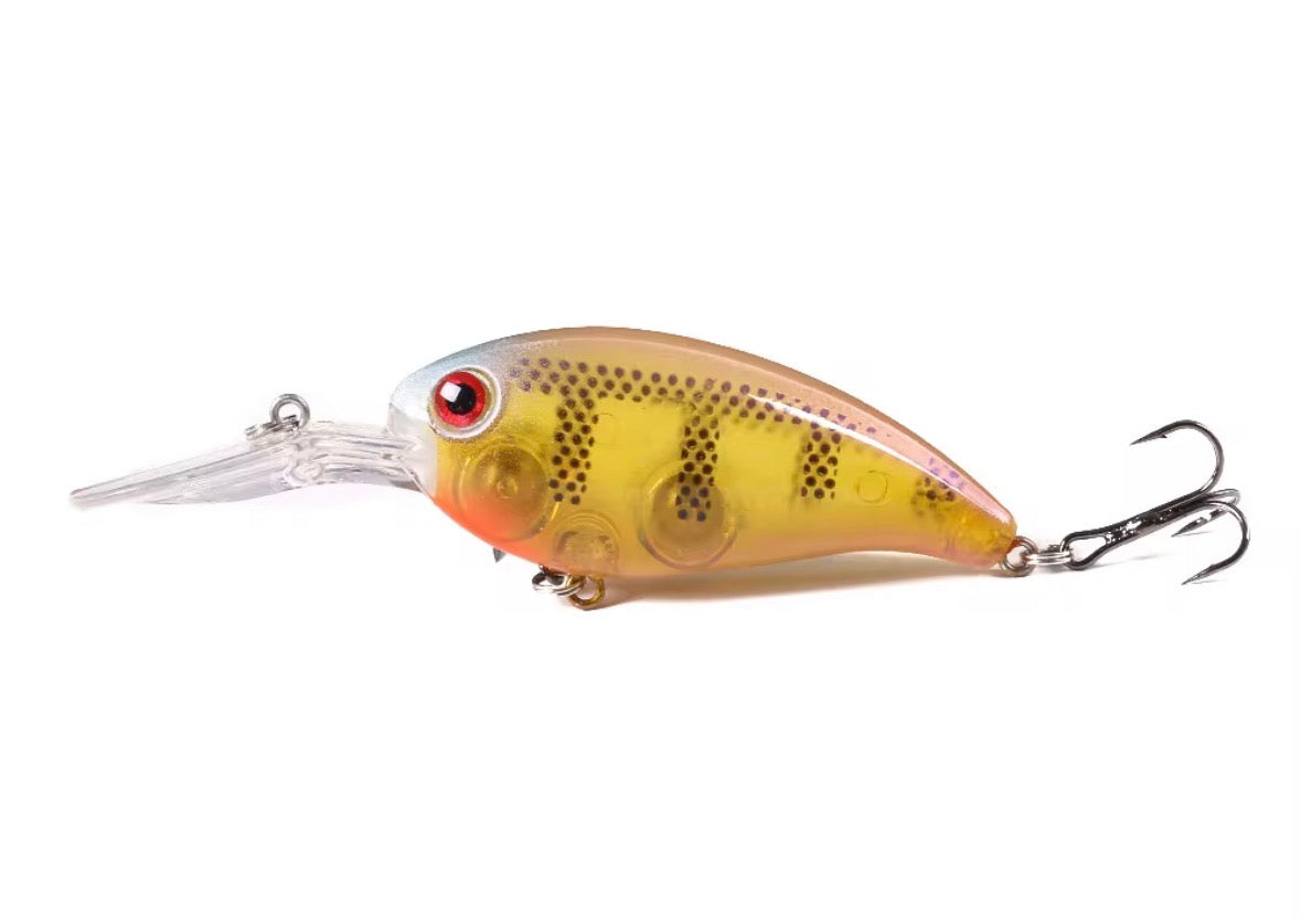 Hell Yeah Old Yella Fat Crankbait 70mm