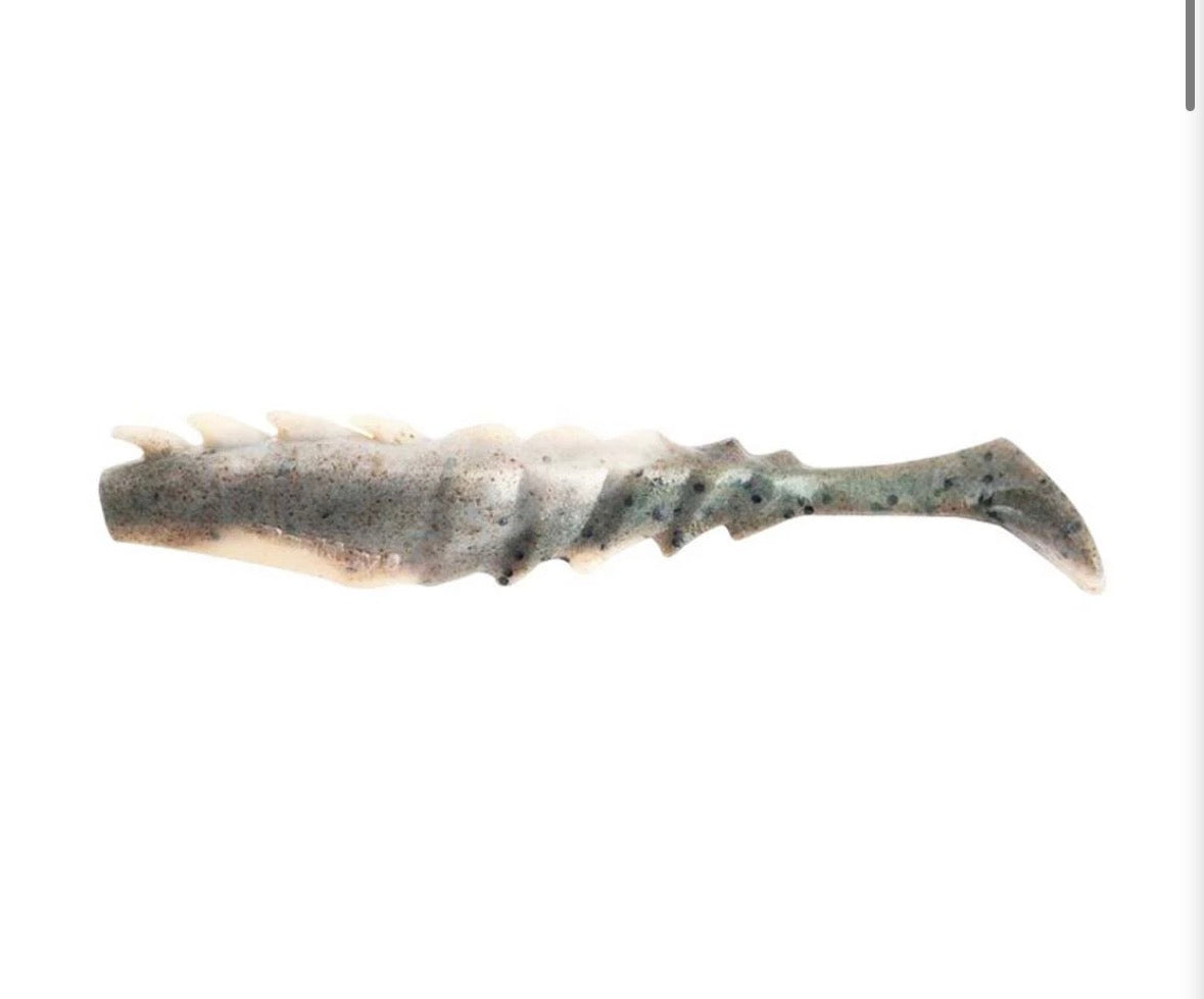 Berkley Gulp Nemesis Prawn Paddle Tail soft Plastic 4”