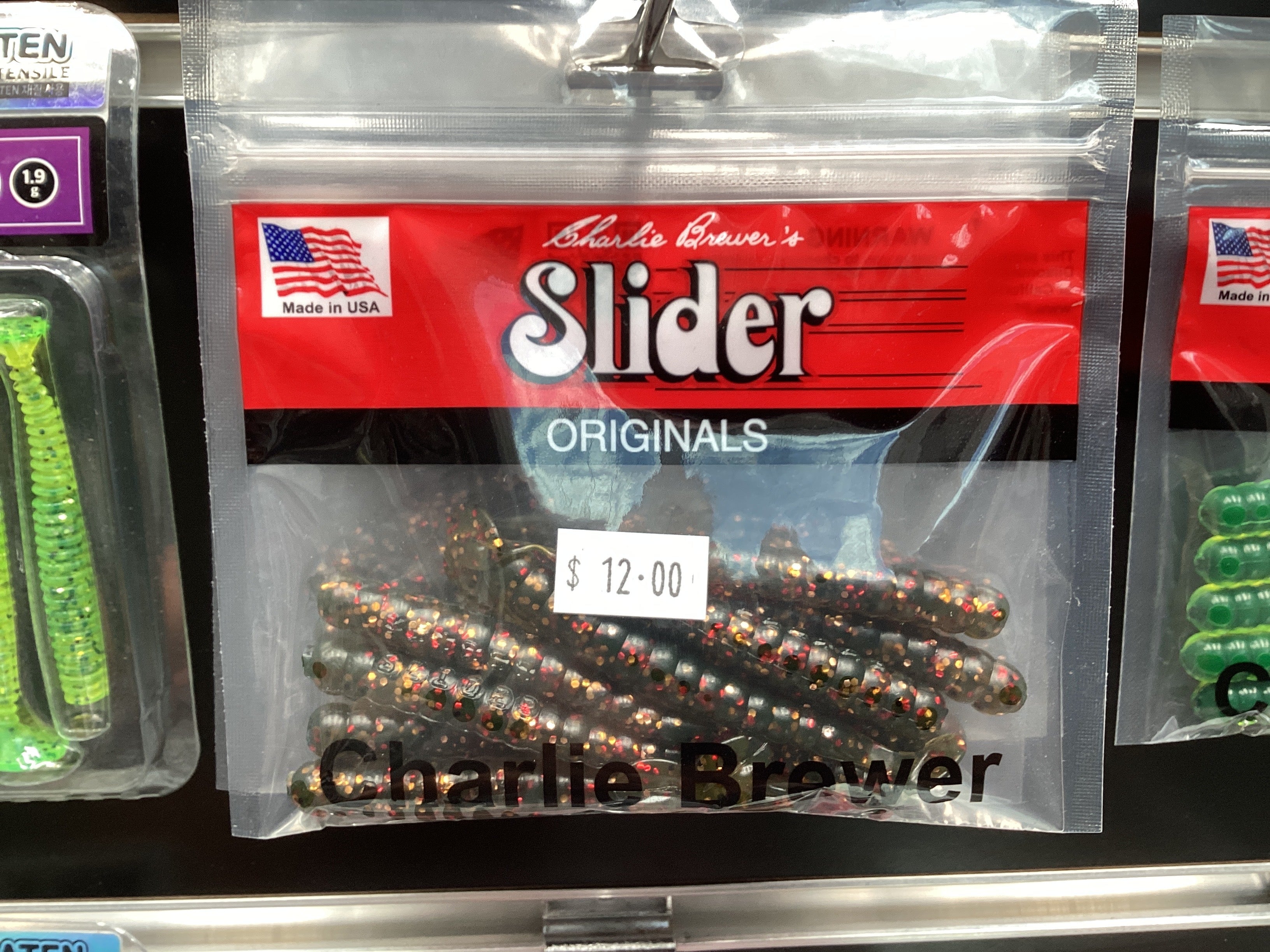 Charlie brewers slider originals 3” bass grub