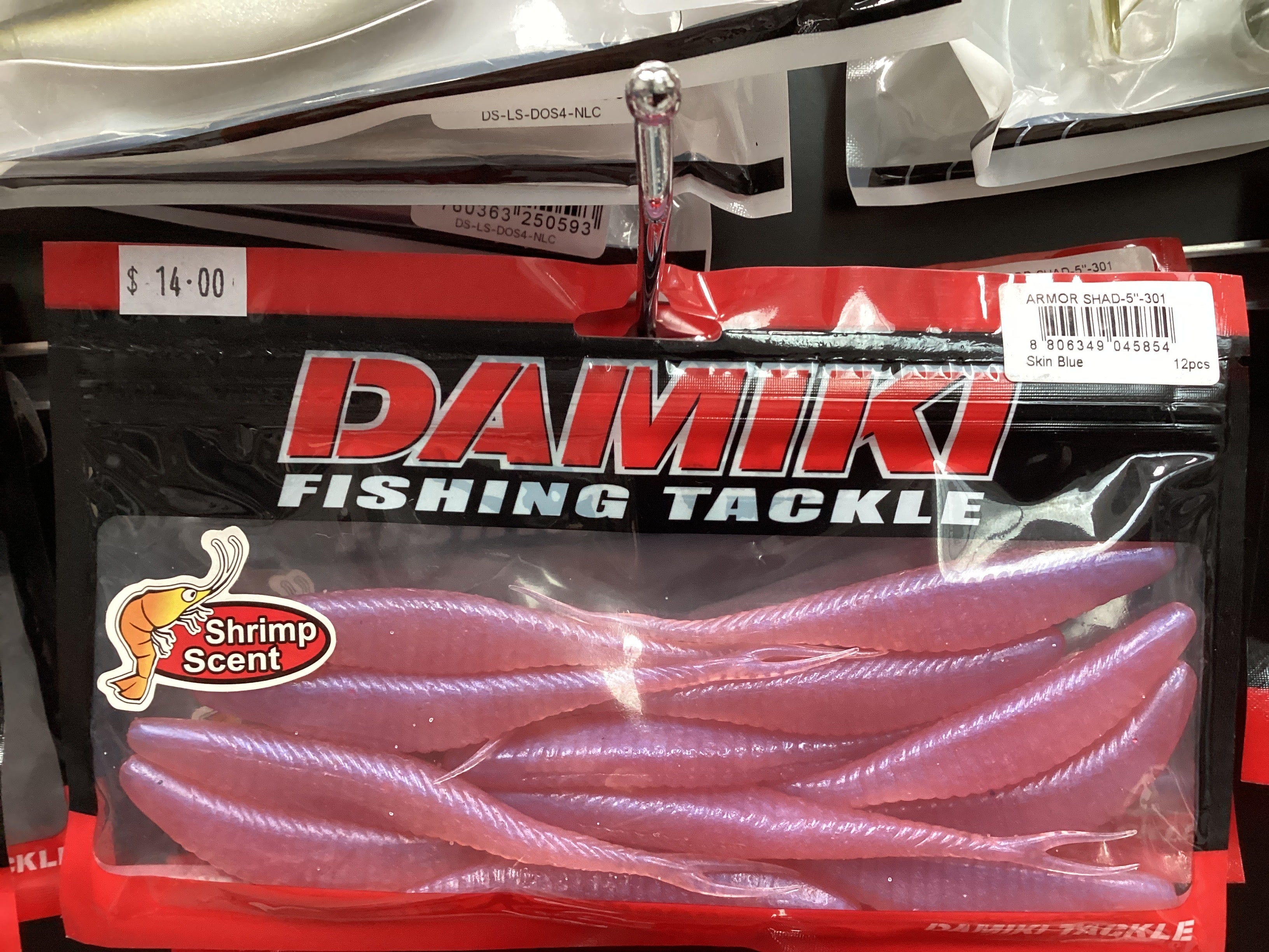 Damiki Armor Shad 5”
