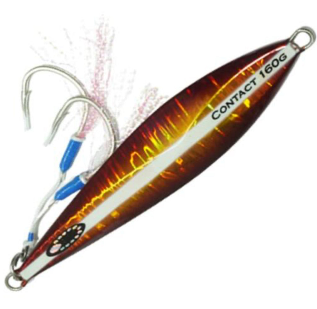 Ocean legacy contact jig 60g Red Glow
