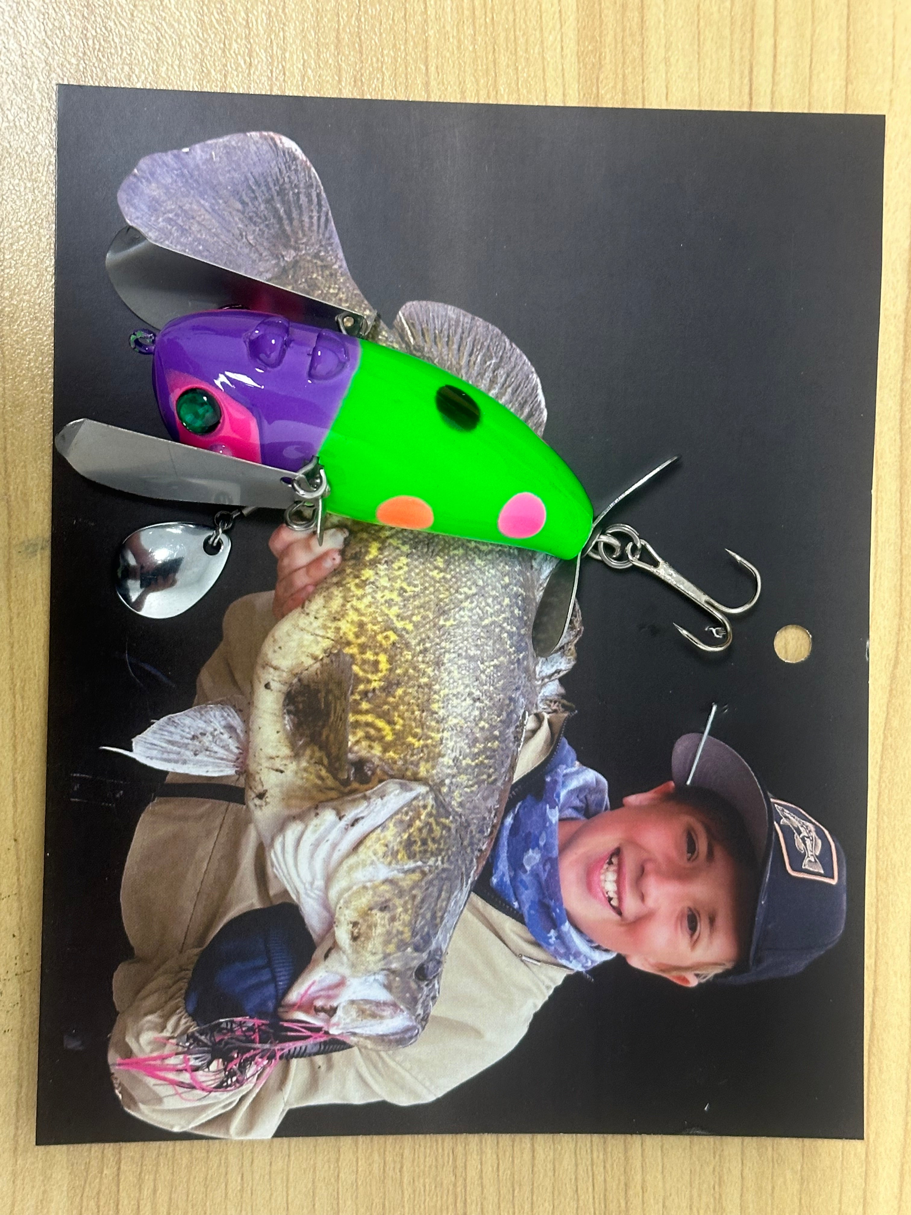 Hell Yeah Noisy Flasher Top Water Creeper