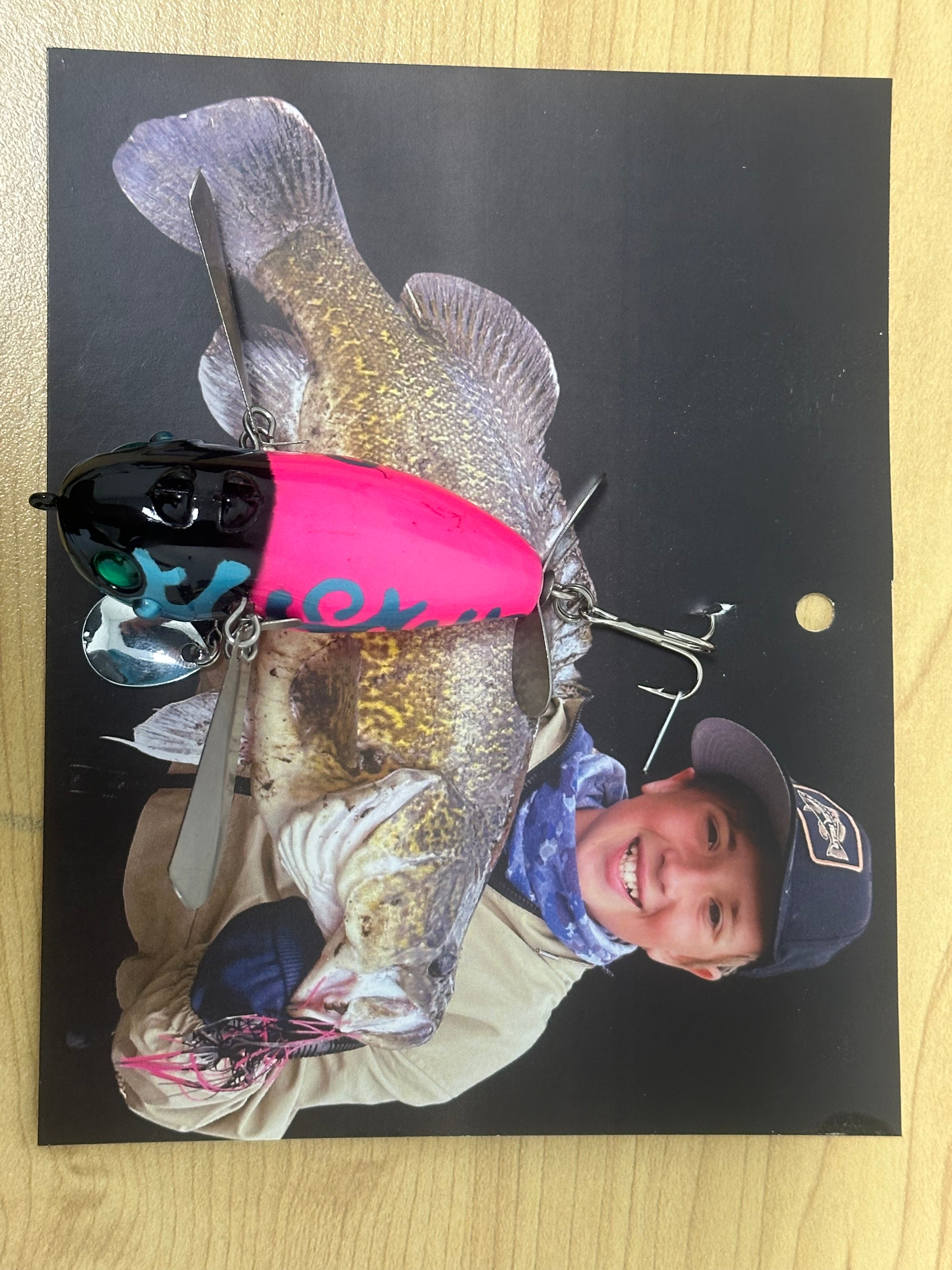 Hell Yeah Noisy Flasher Top Water Creeper