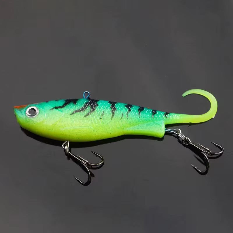 7 and 6 120mm Wriggler Vibe Soft Vibe 28g