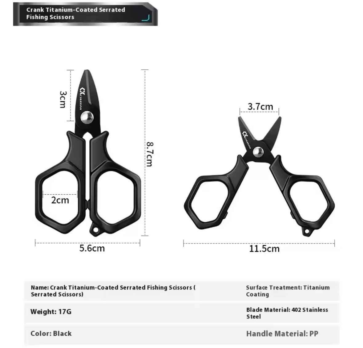 Braid scissors