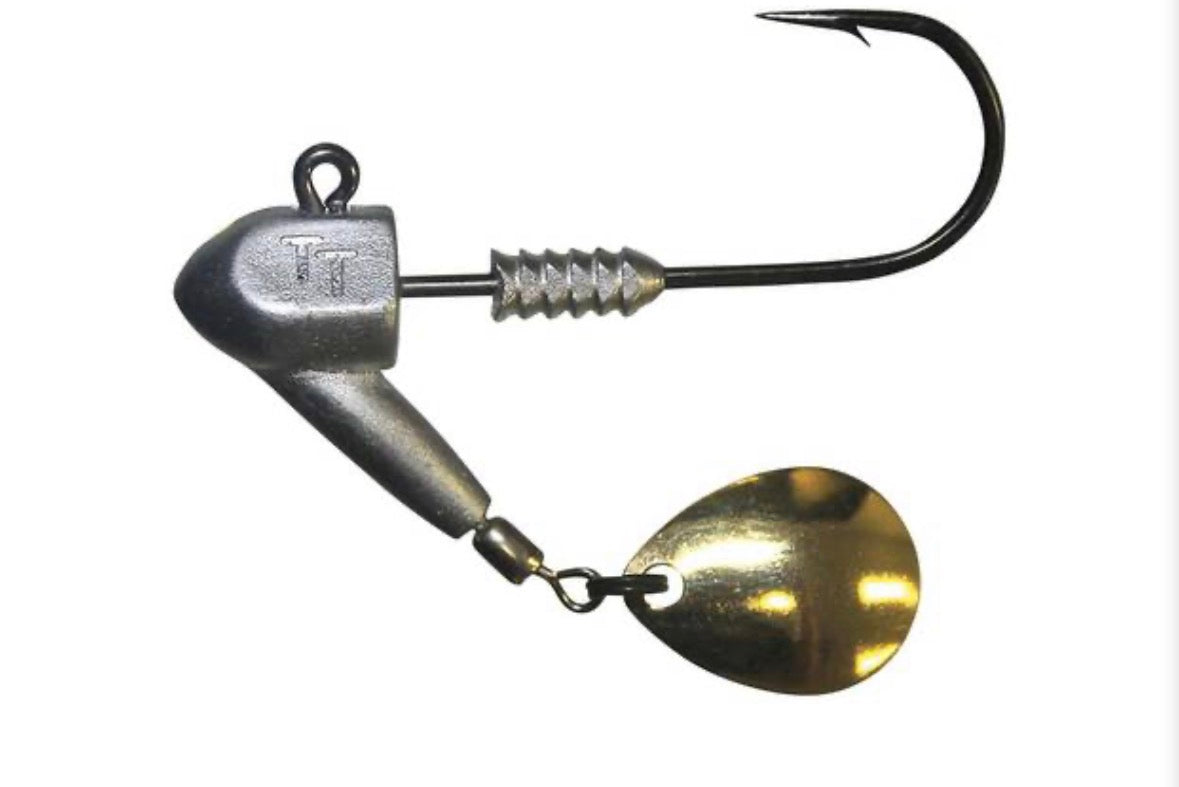 TT Fishing RevlockZ Jig Head 1/4oz Colorado Silver size 3/0
