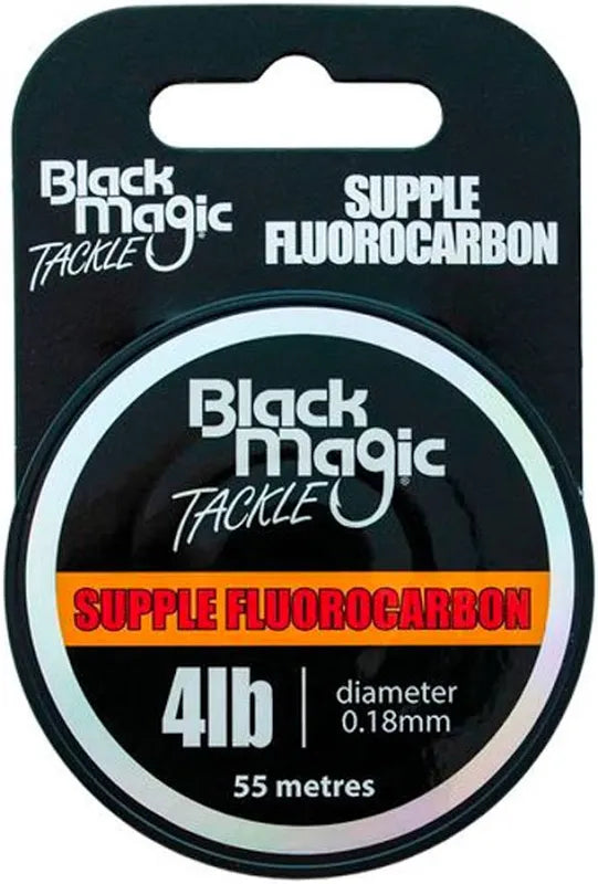Black Magic Flurocarbon Leader 55m