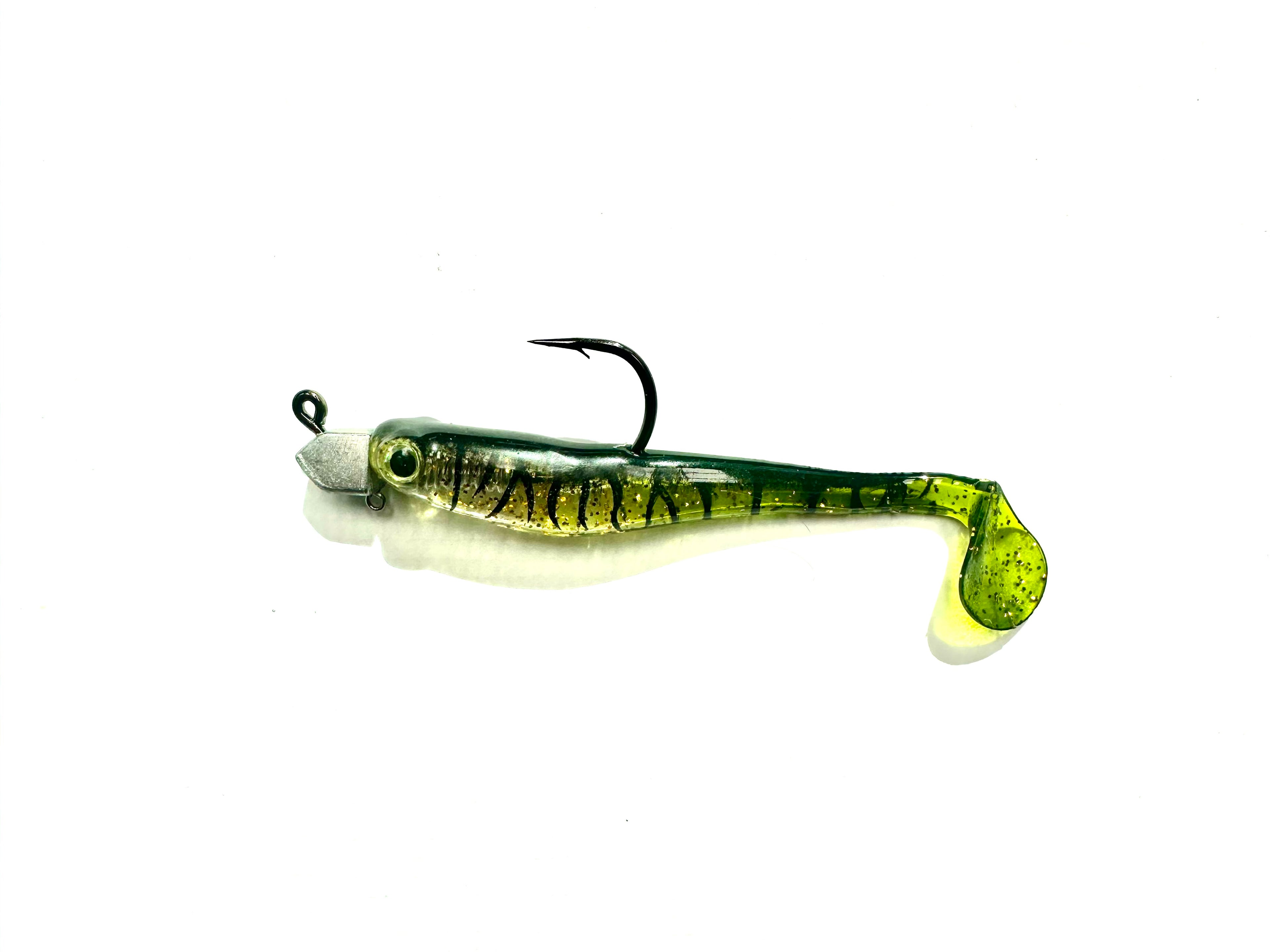 Shads 6” Hollow Shads Pre Rigged  1/2th Oz 7/0