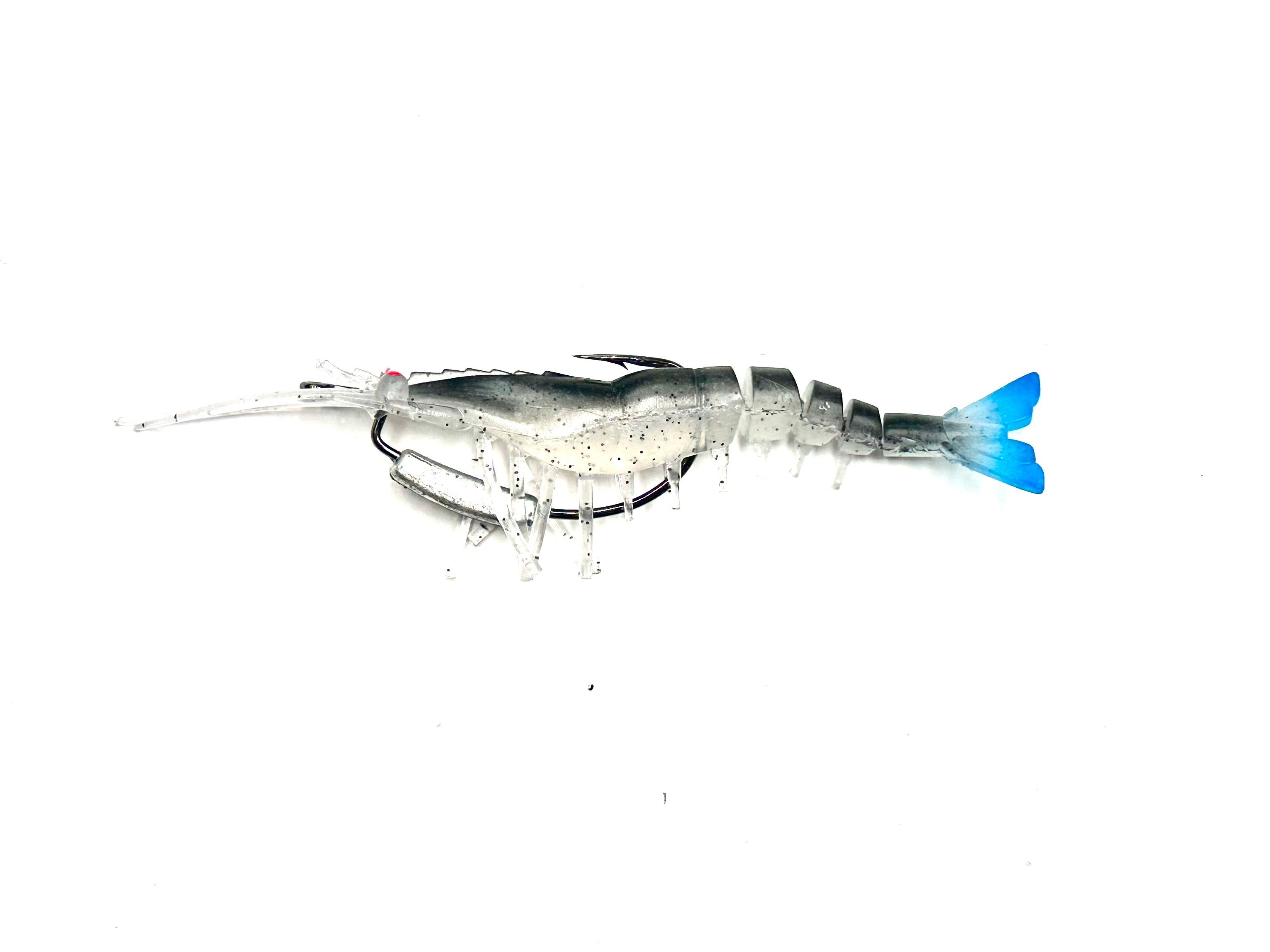 Shads Lures 4 Inch Fuz Prawn 2 Pack Rigged 1/4oz 3/0