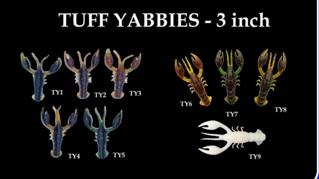 Shads Lures Tuff Yabbys 3”
