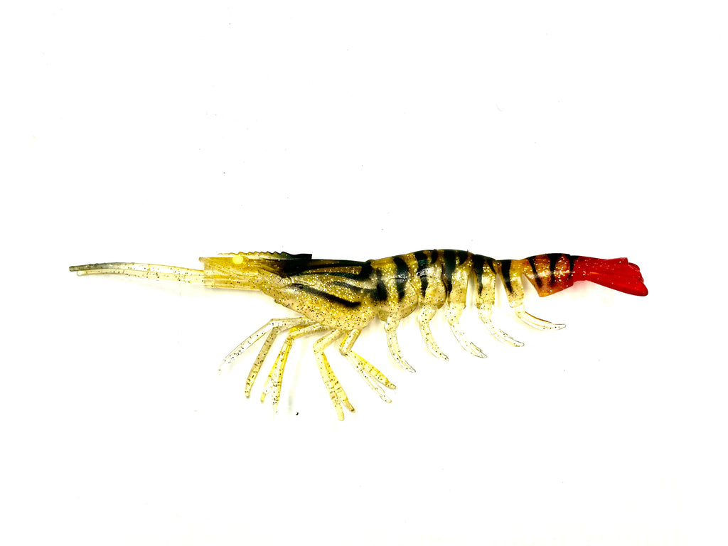 Shads Lures 6” Fuz Prawns UnRigged 2 Pack