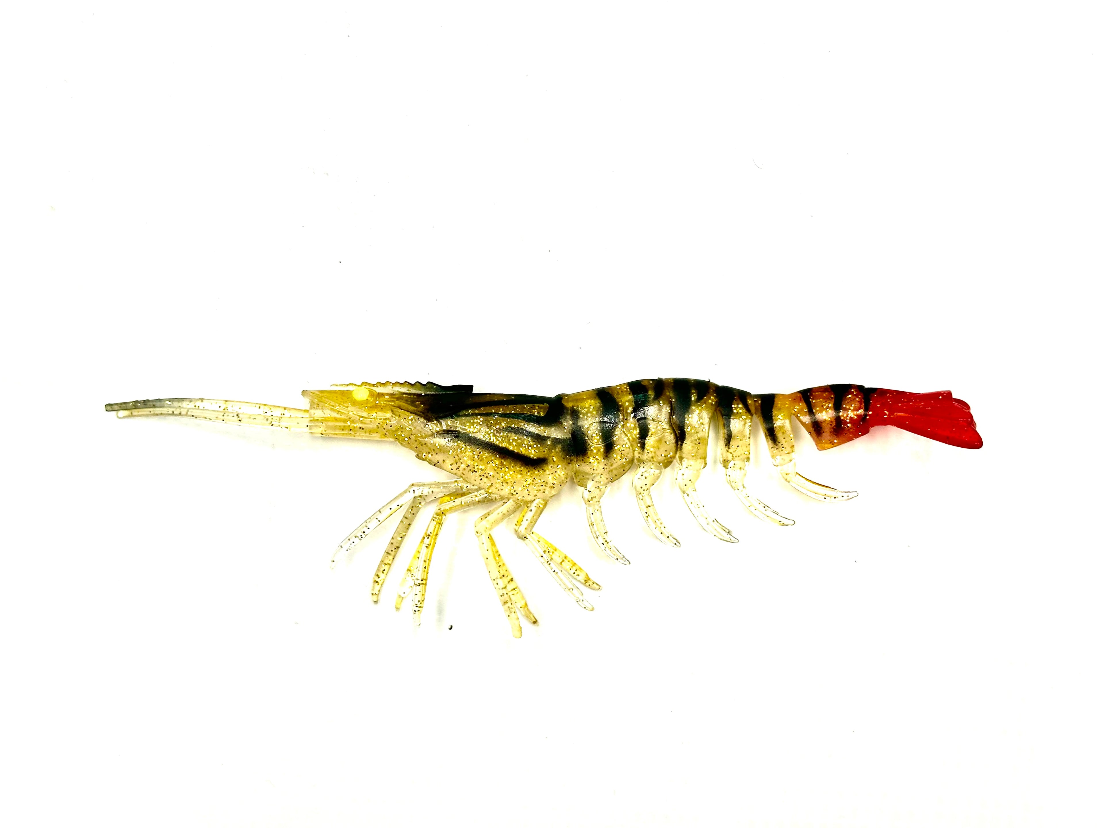 Shads Lures 6” Fuz Prawns UnRigged 2 Pack