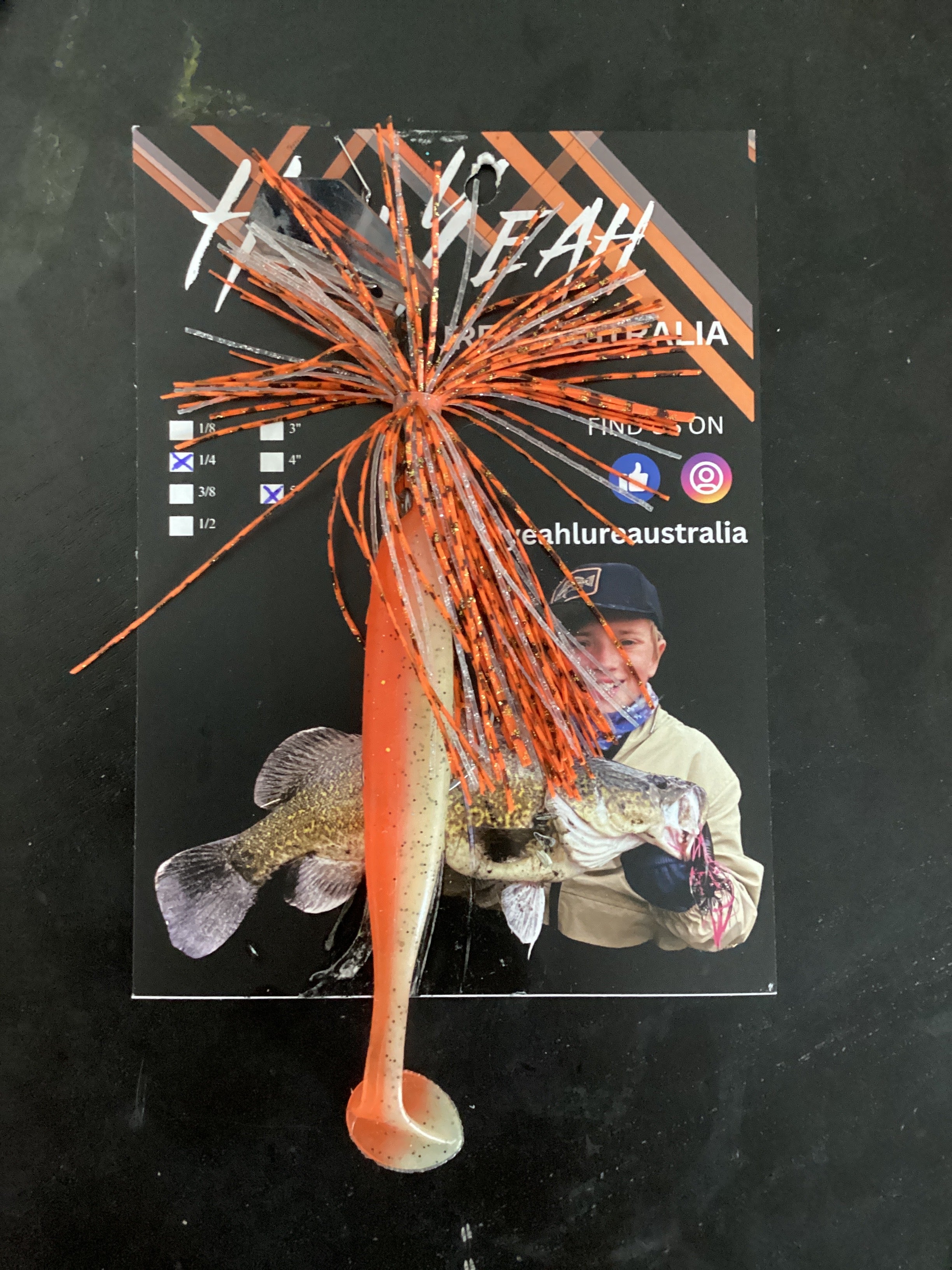 Hell Yeah 1/4oz Weedless 5” Chatterbait