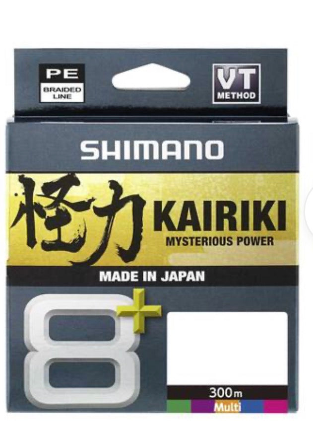 Shimano Kairiki 8+ Braid Line Mantis Green  300m 30lb