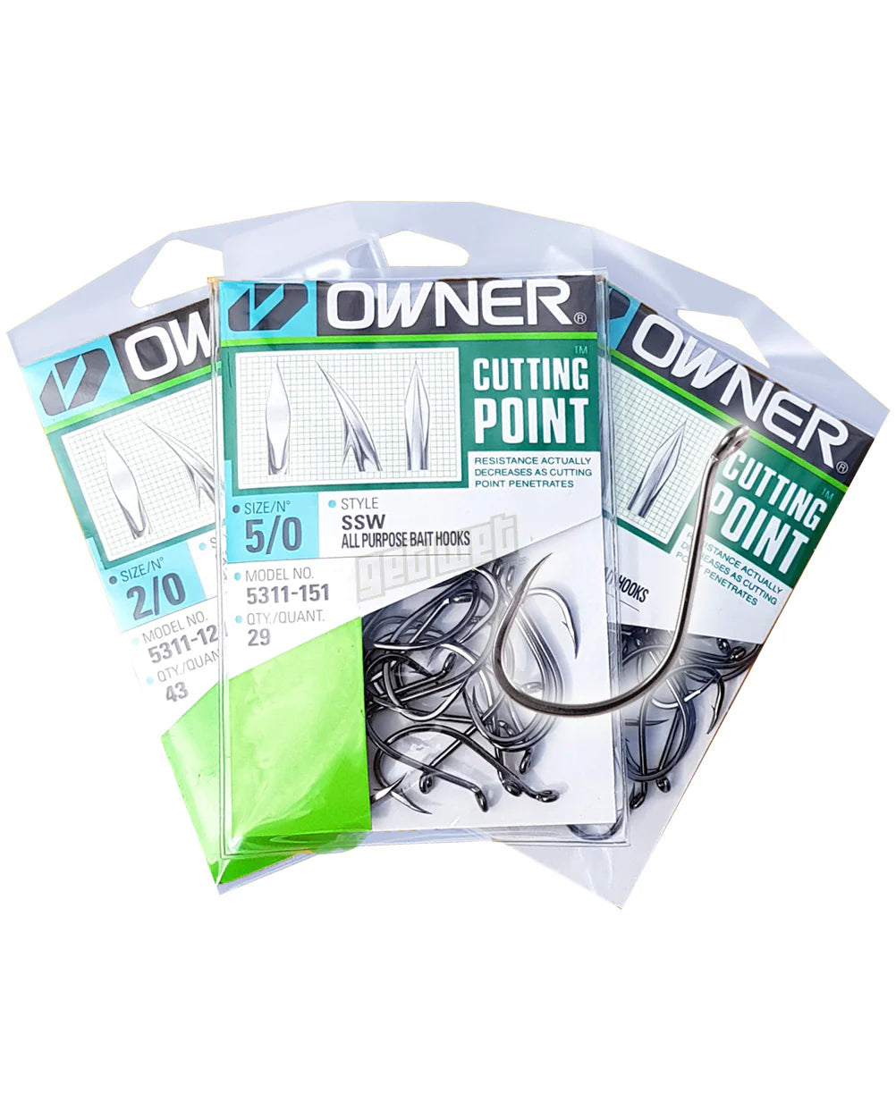 Owner 7/0 SSW Super Needle Point 17 Pcs Per Pack
