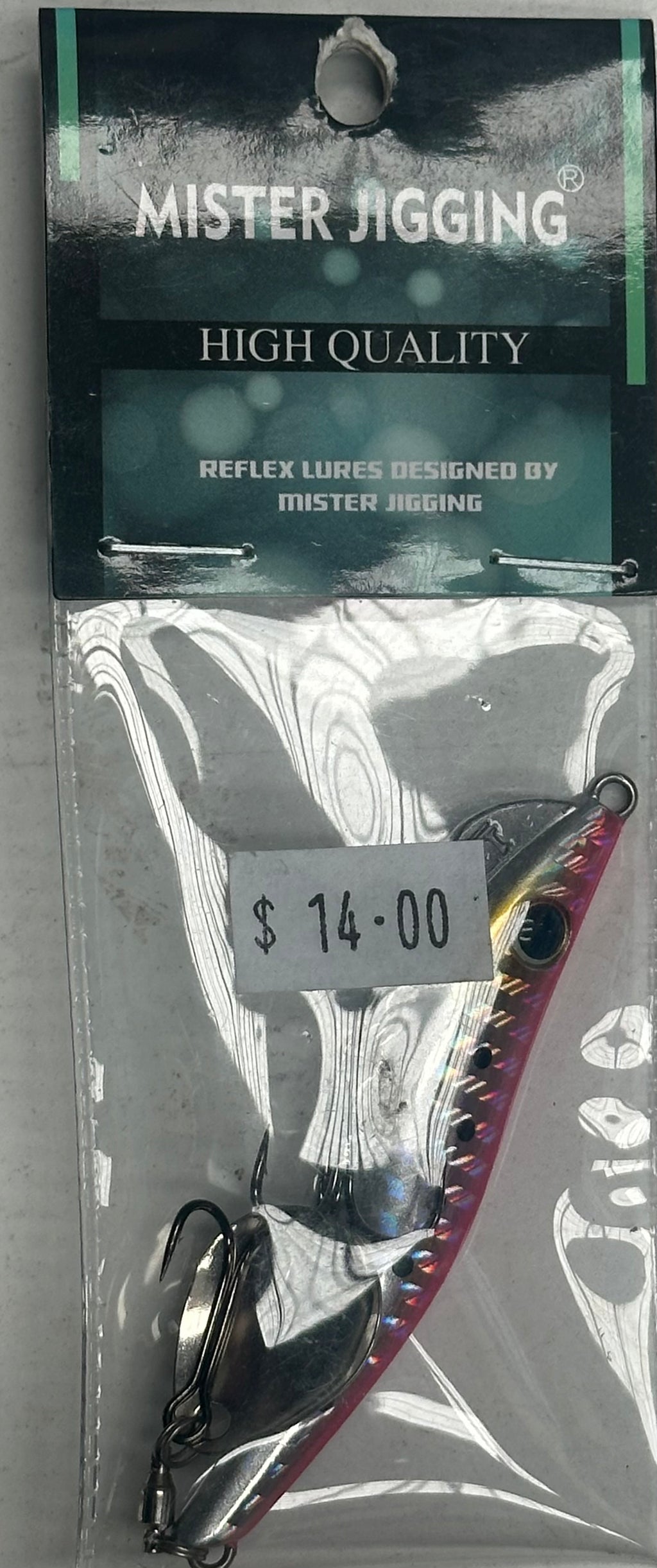 Mister Jigging Metal Vibrating Shrimp Jig