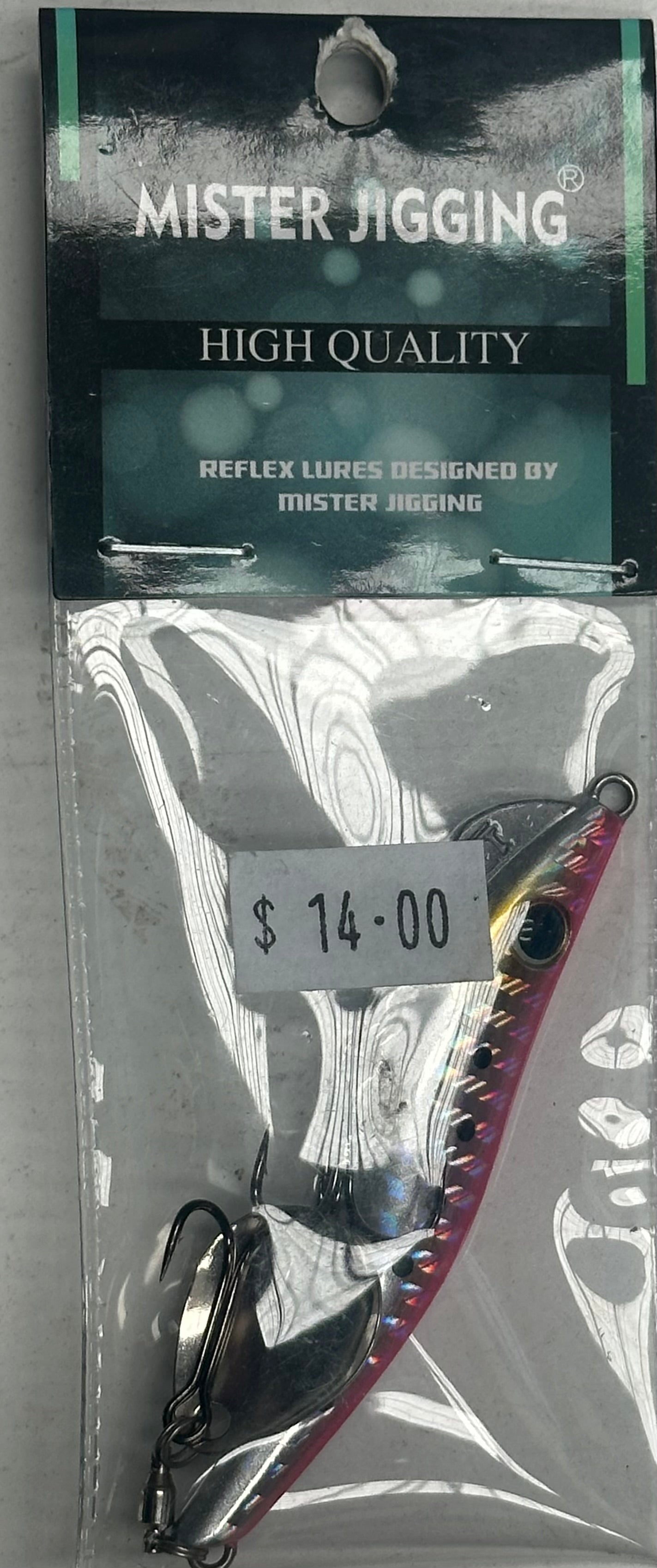 Mister Jigging Metal Vibrating Shrimp Jig