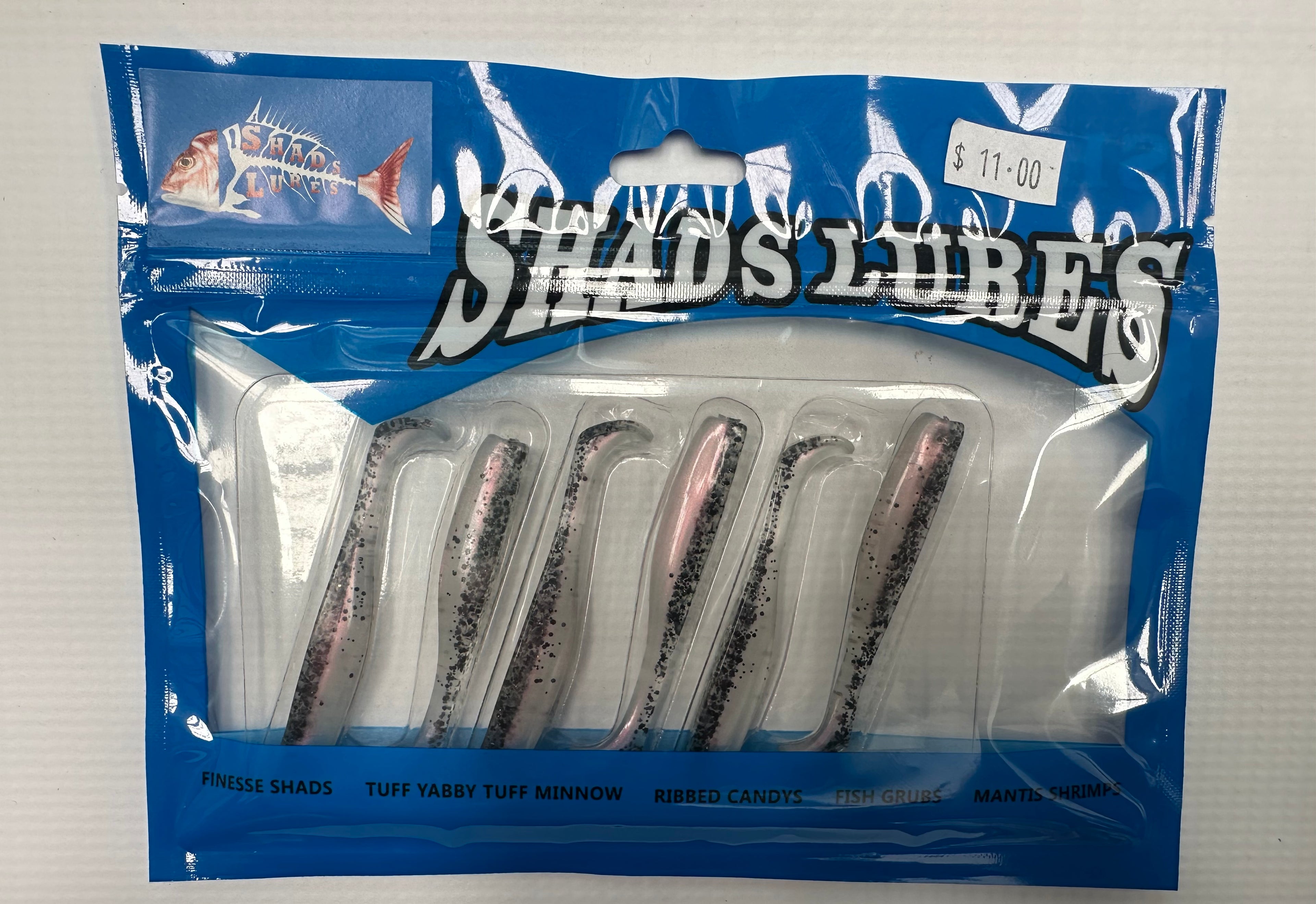 Shads Lures 3 “ Tuff Minnows