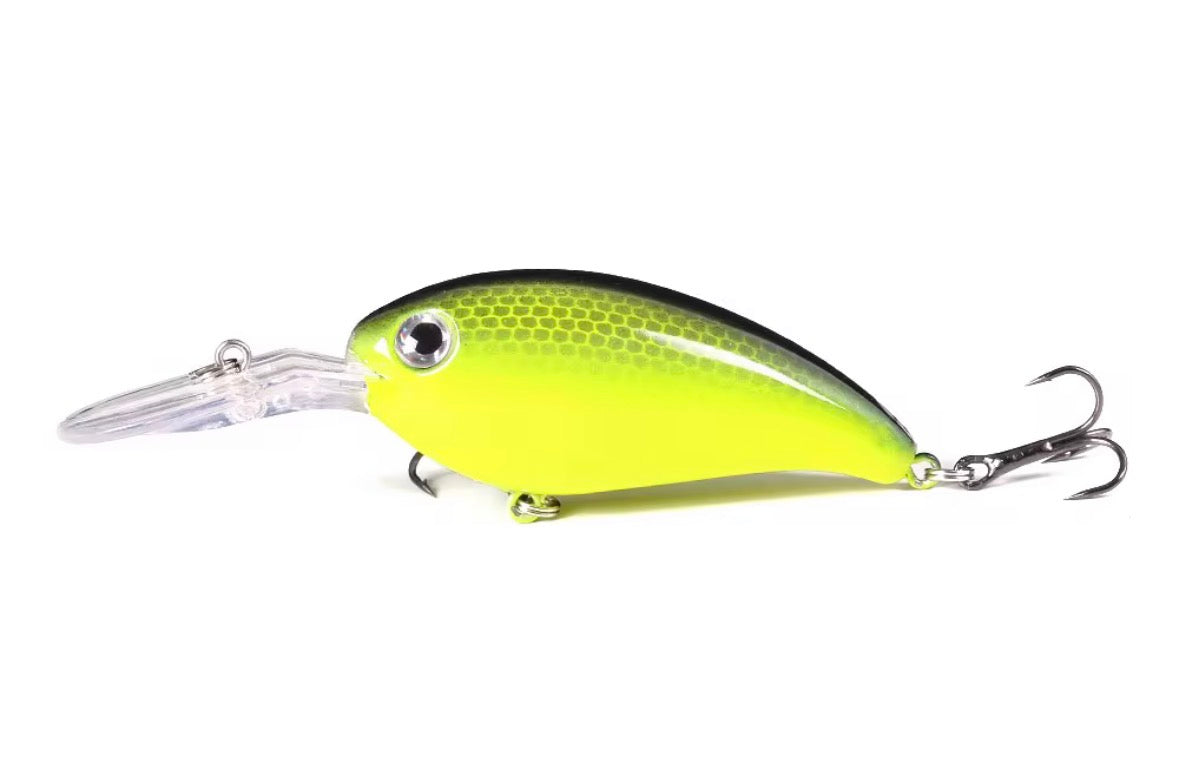 Hell Yeah Old Yella Fat Crankbait 70mm