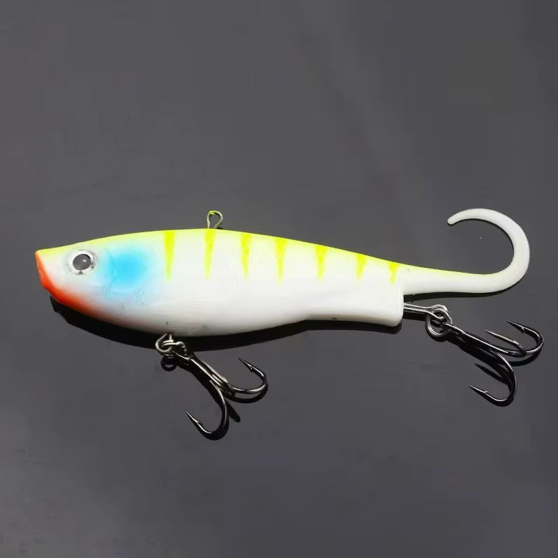 7 and 6 120mm Wriggler Vibe Soft Vibe 28g