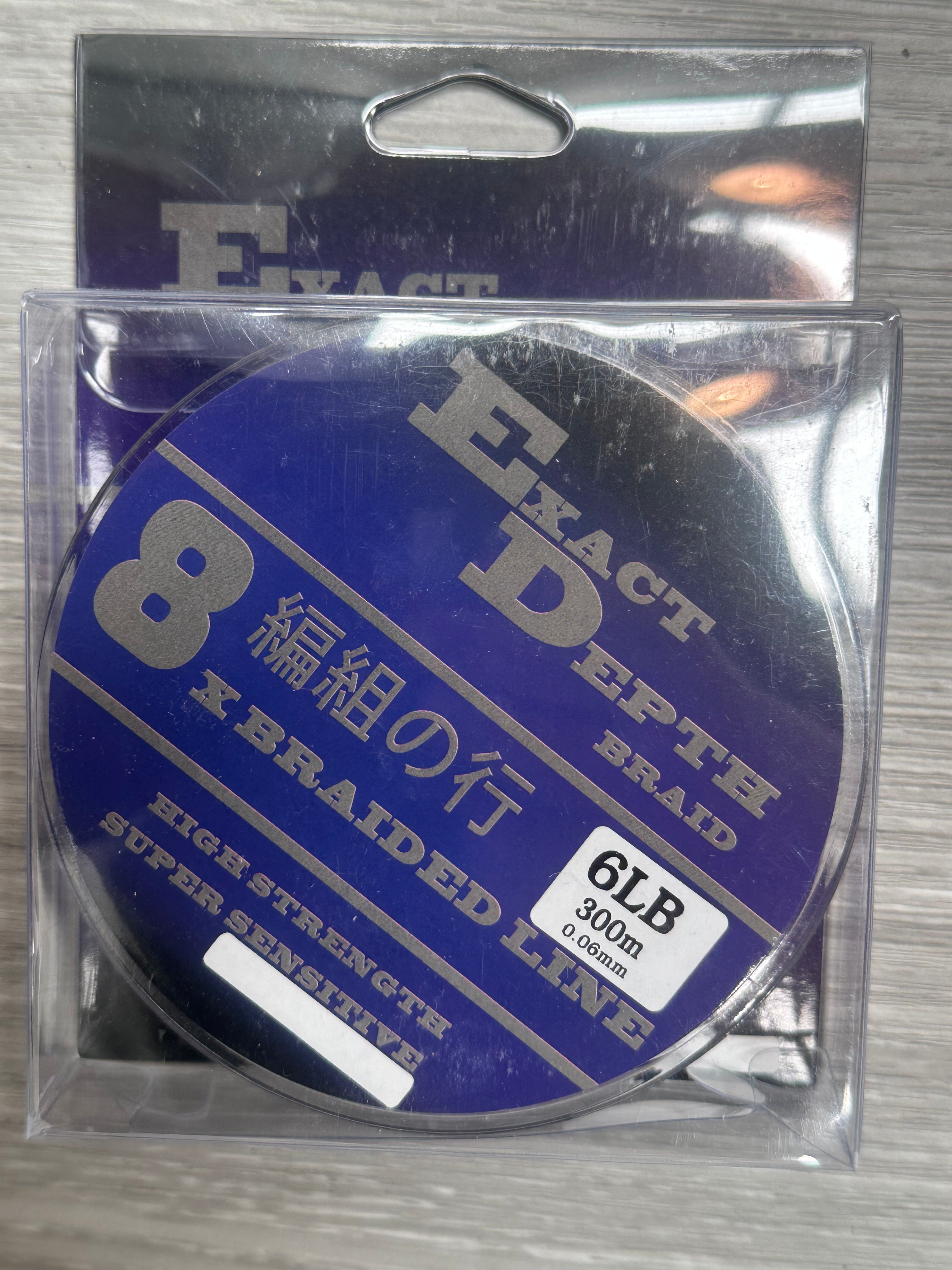 Exact Depth Braid x8 300m White