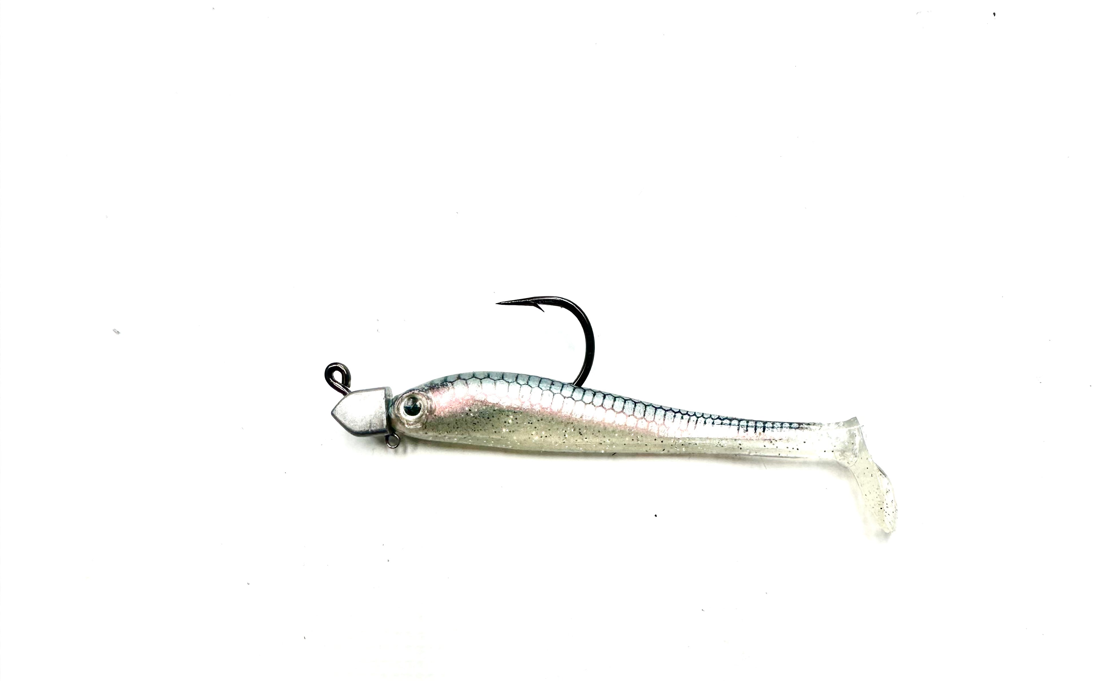 Shads 6” Hollow Shads Pre Rigged  1/2th Oz 7/0