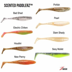 Zman Scented Paddlerz 4 inch