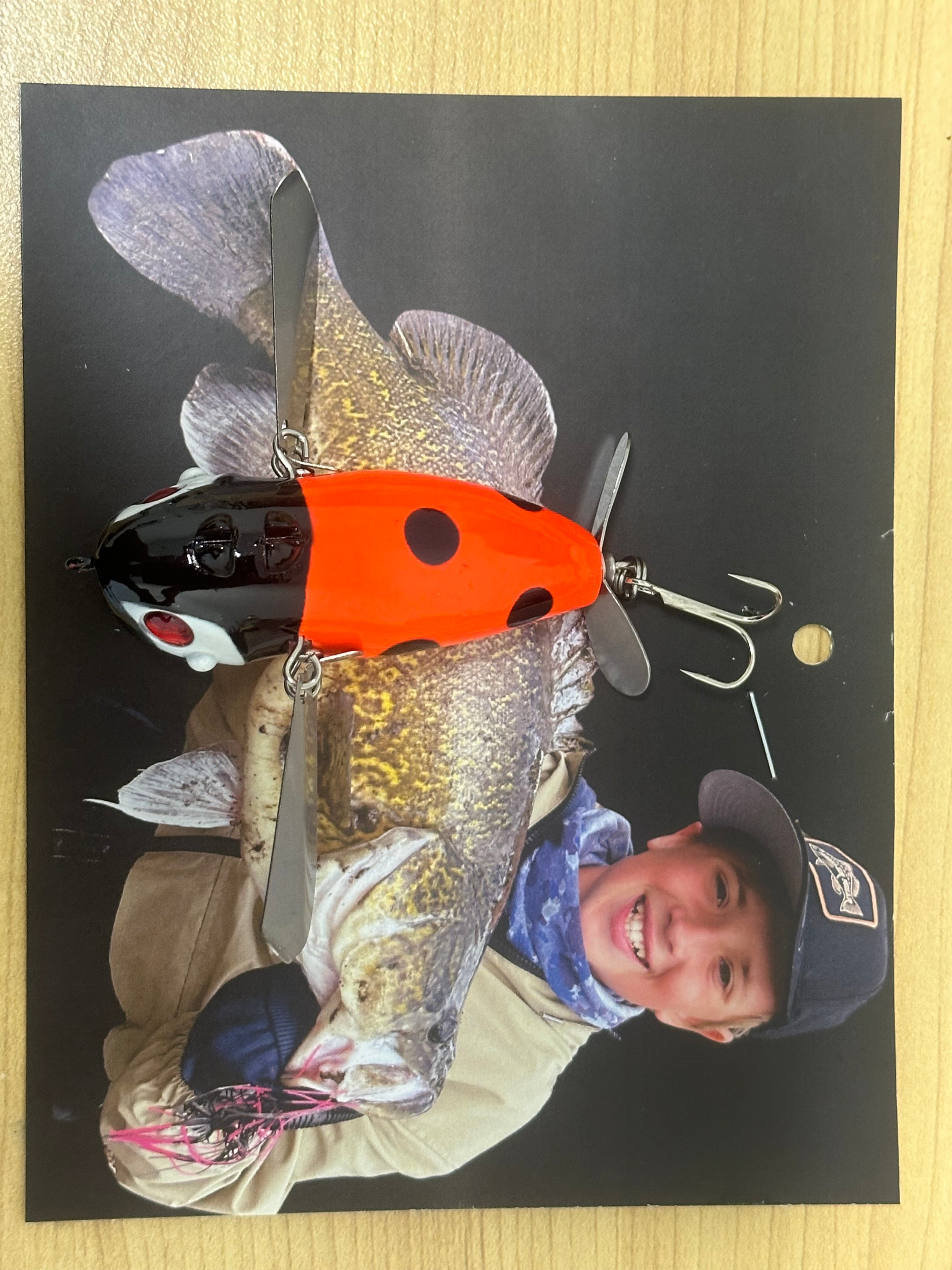 Hell Yeah Noisy Flasher Top Water Creeper