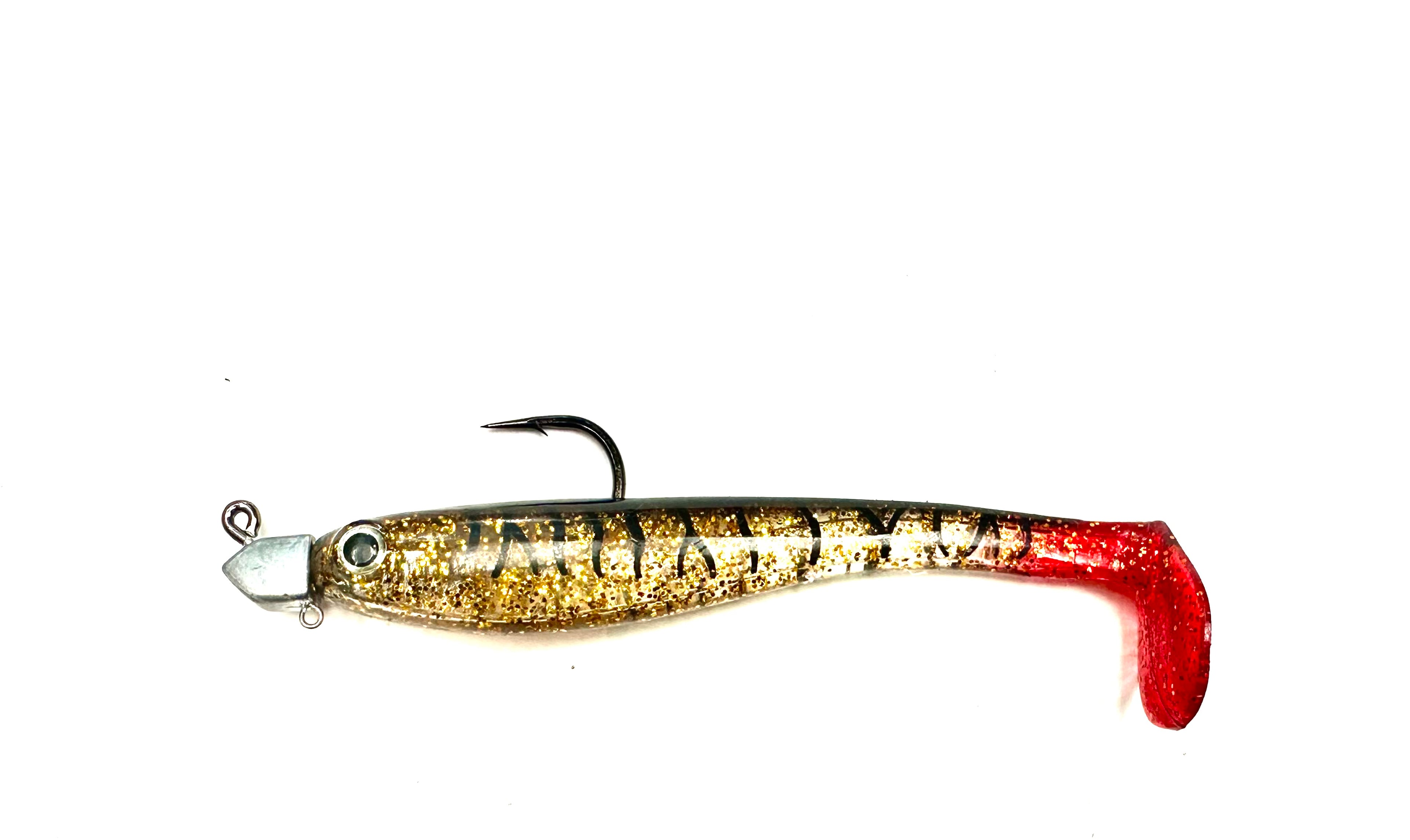 Shads 6” Hollow Shads Pre Rigged  1/2th Oz 7/0