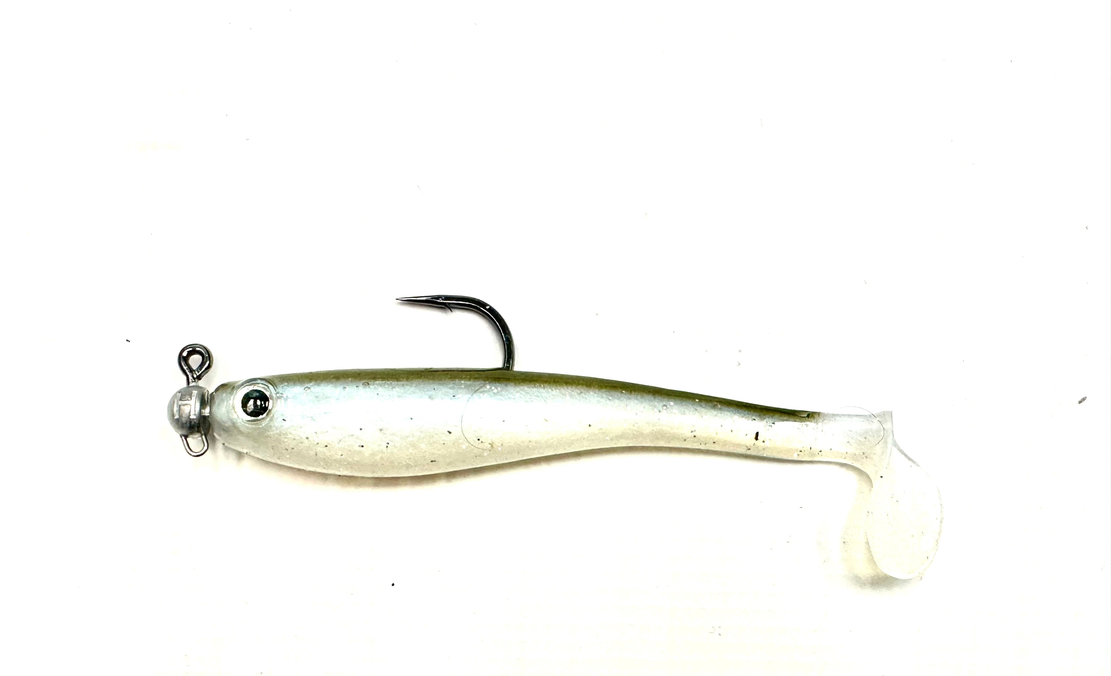 Shads 6” Hollow Shads Pre Rigged  1/2th Oz 7/0
