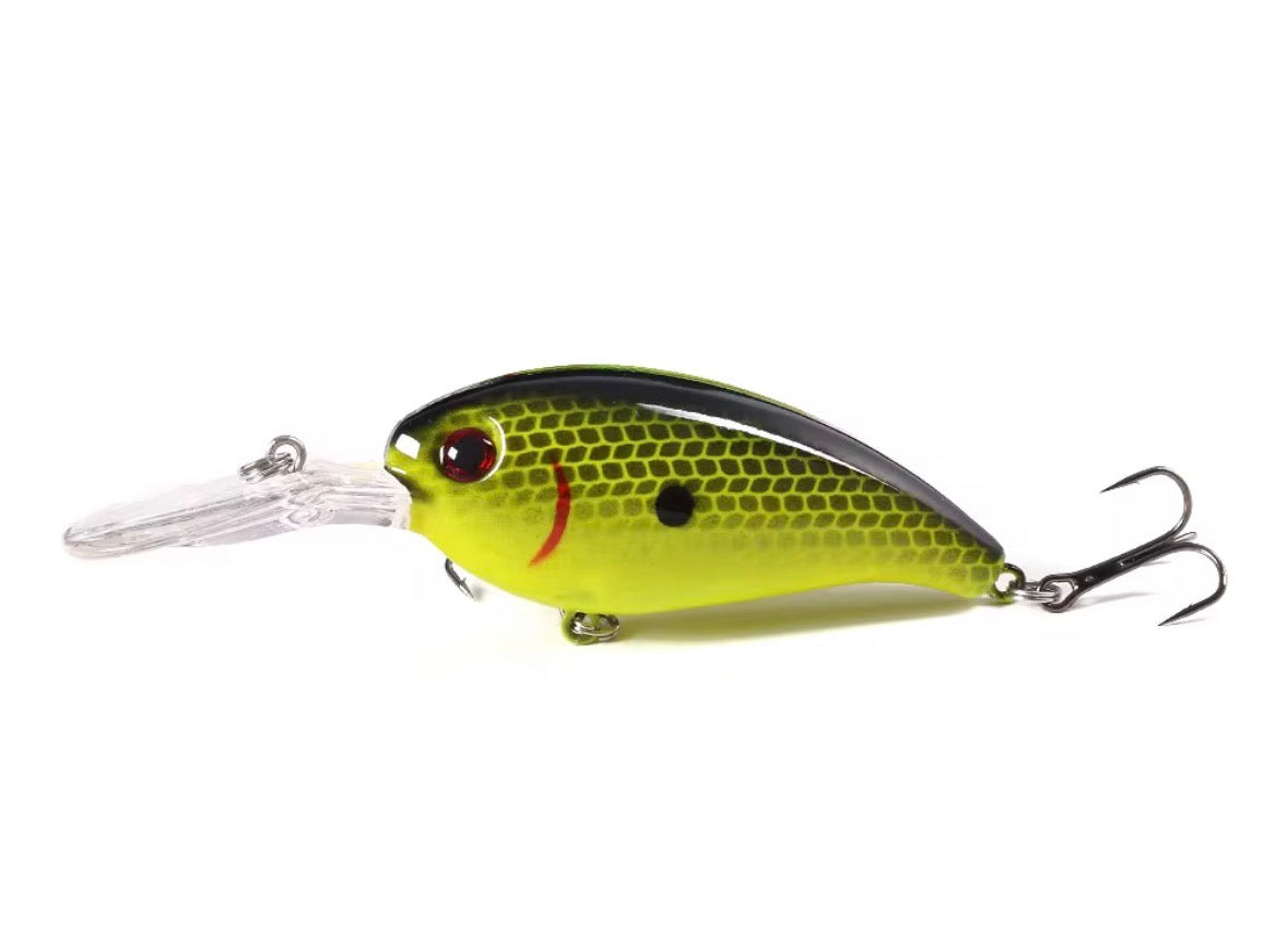 Hell Yeah Old Yella Fat Crankbait 70mm