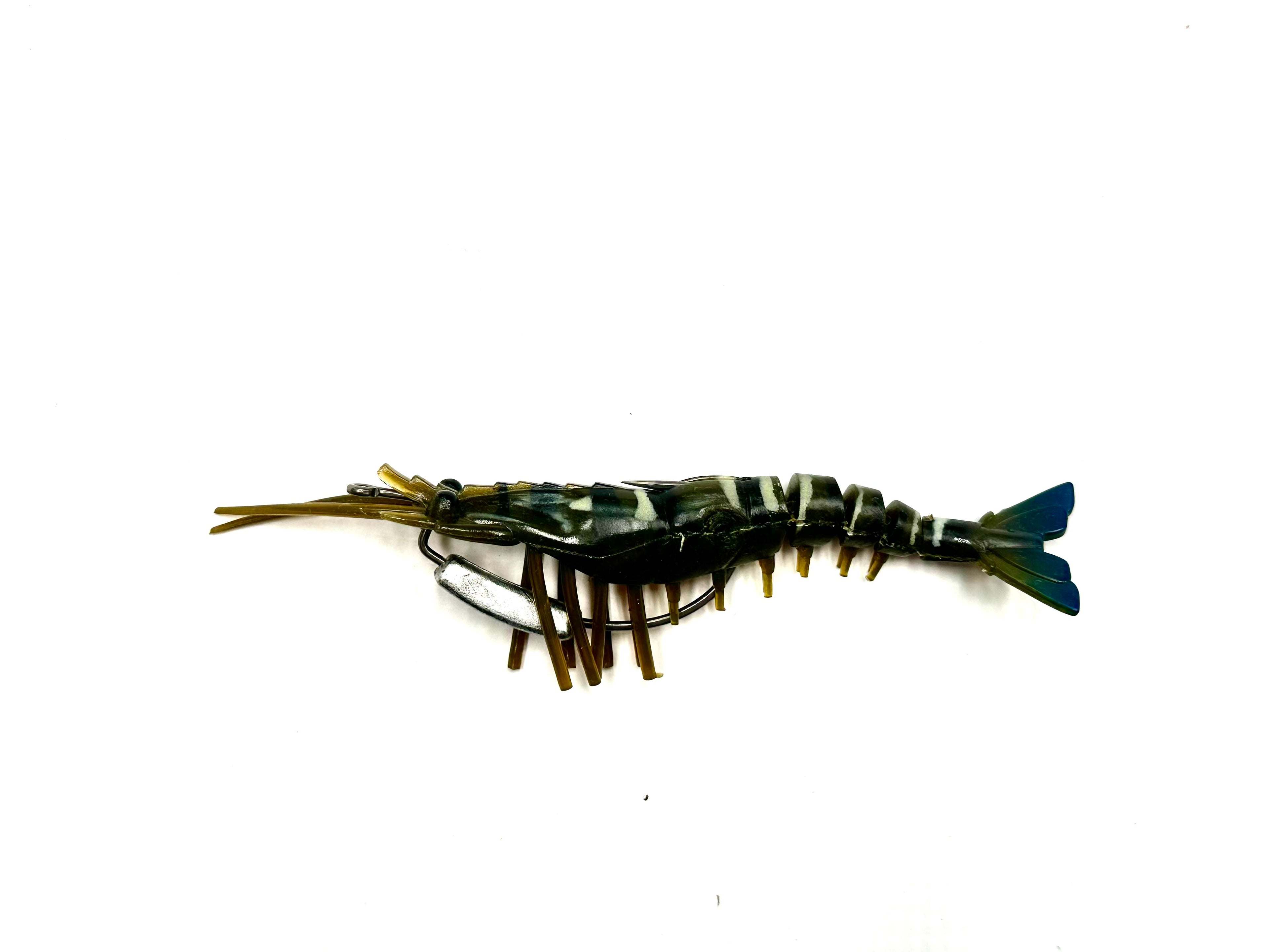 Shads Lures 4 Inch Fuz Prawn 2 Pack Rigged 1/4oz 3/0