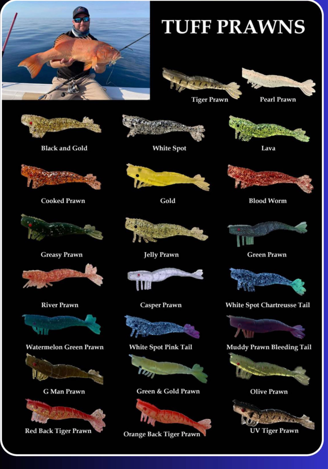 Shads Tuff Prawn 4 Inch