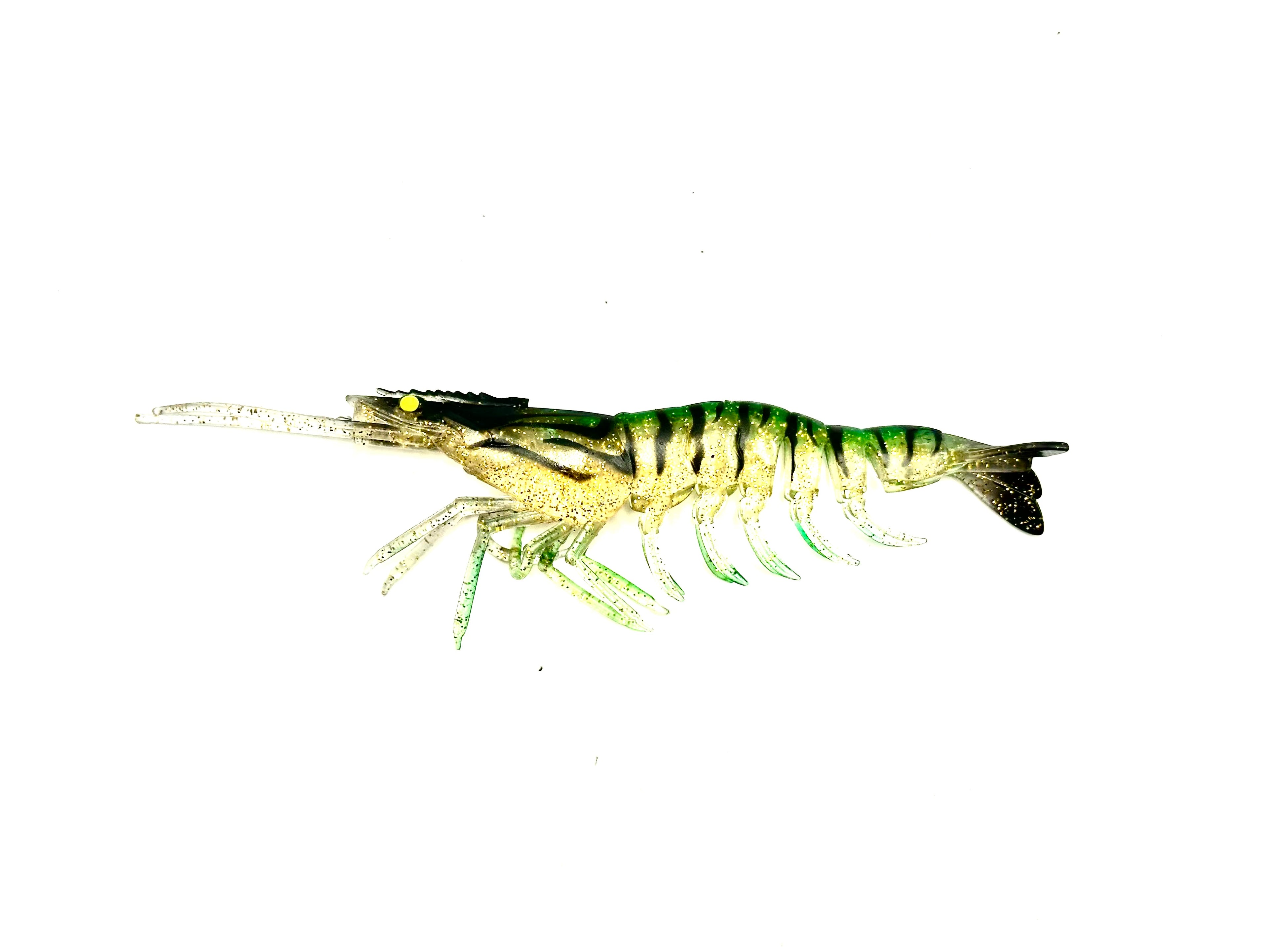 Shads Lures 6” Fuz Prawns UnRigged 2 Pack