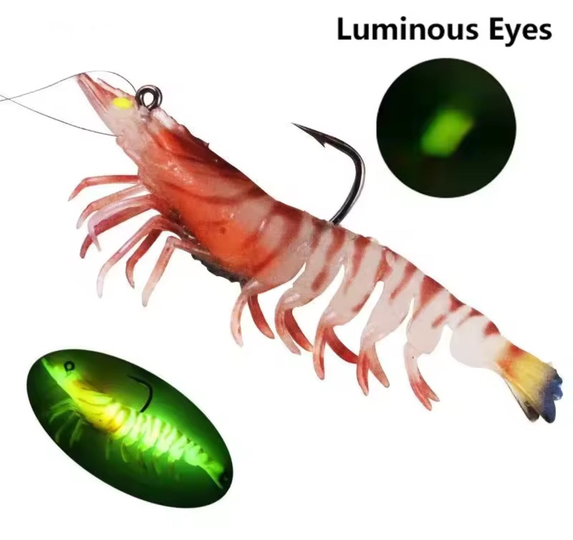 7 And 6 Fishing Electro Shrimps 7g  2/0 6.5cm