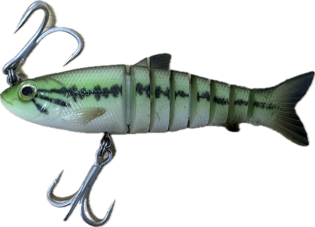 Shads Lures 5” Jointed Boney